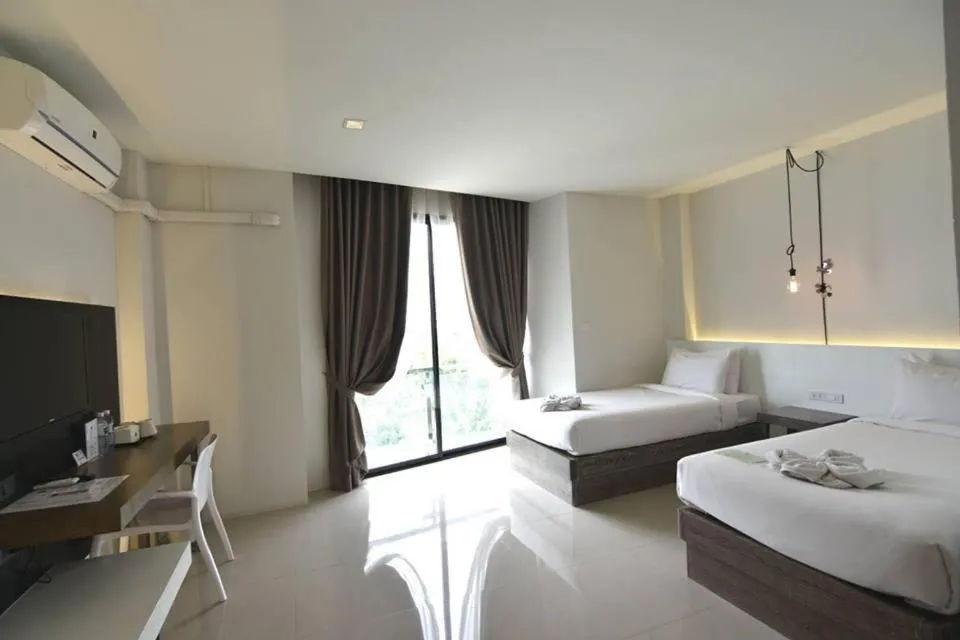 Bed in Hotel Chuan Chom The High Resort Saraburi - SHA Plus