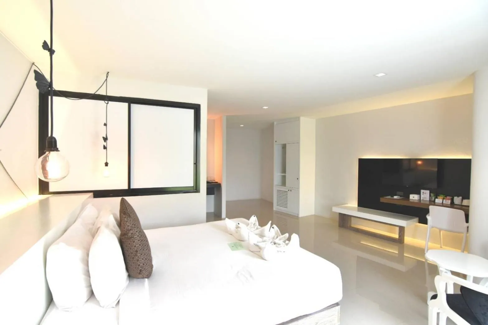 Bed in Hotel Chuan Chom The High Resort Saraburi - SHA Plus