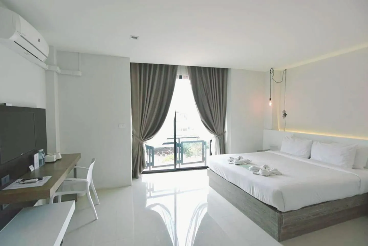Bed in Hotel Chuan Chom The High Resort Saraburi - SHA Plus