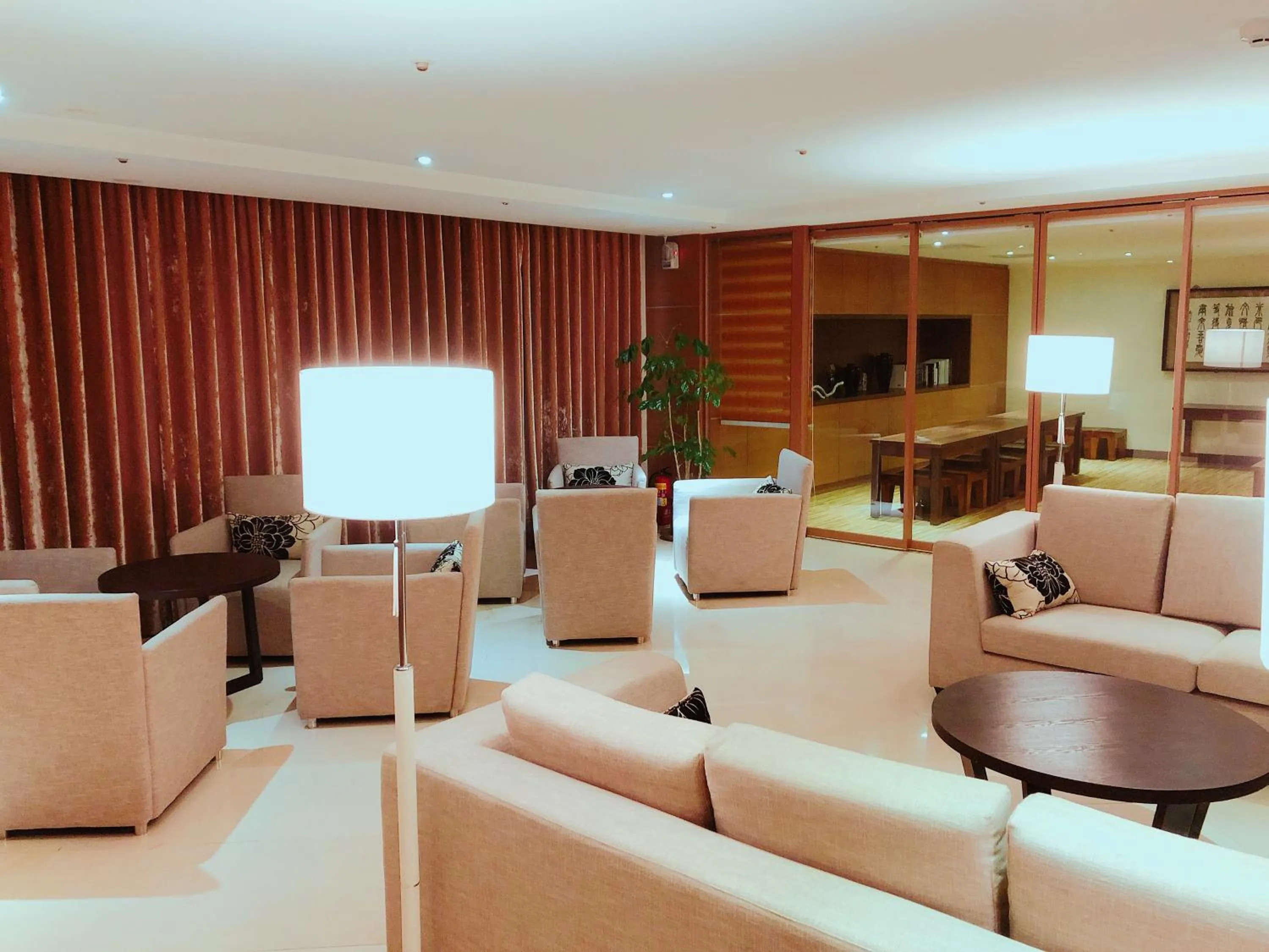 Seating area in Wemeet Hotel