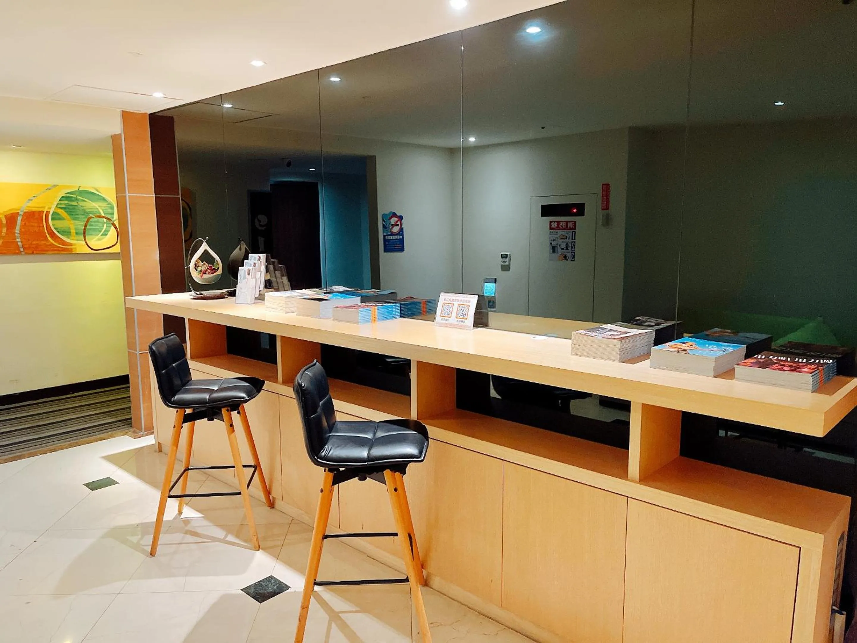 Seating area in Wemeet Hotel