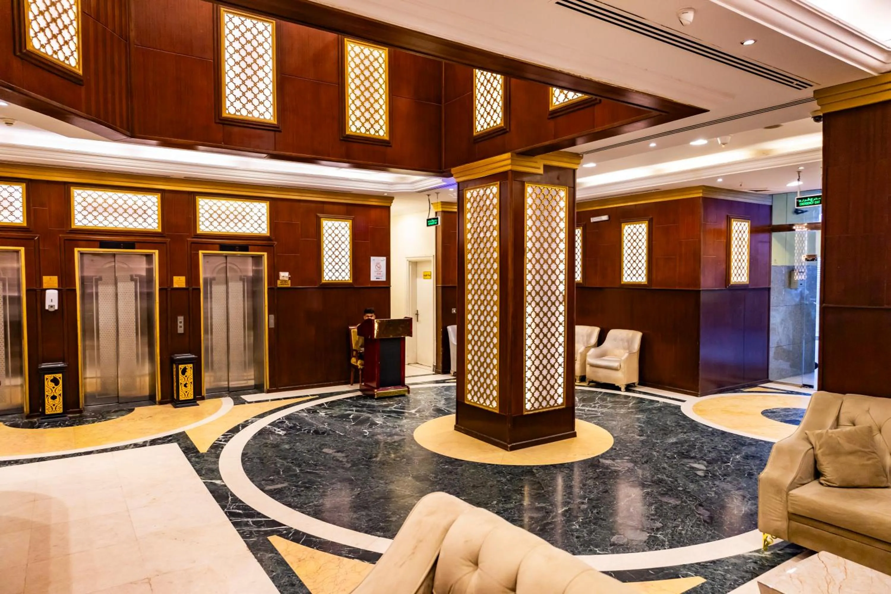 Lobby or reception in almukhtar aldahbe