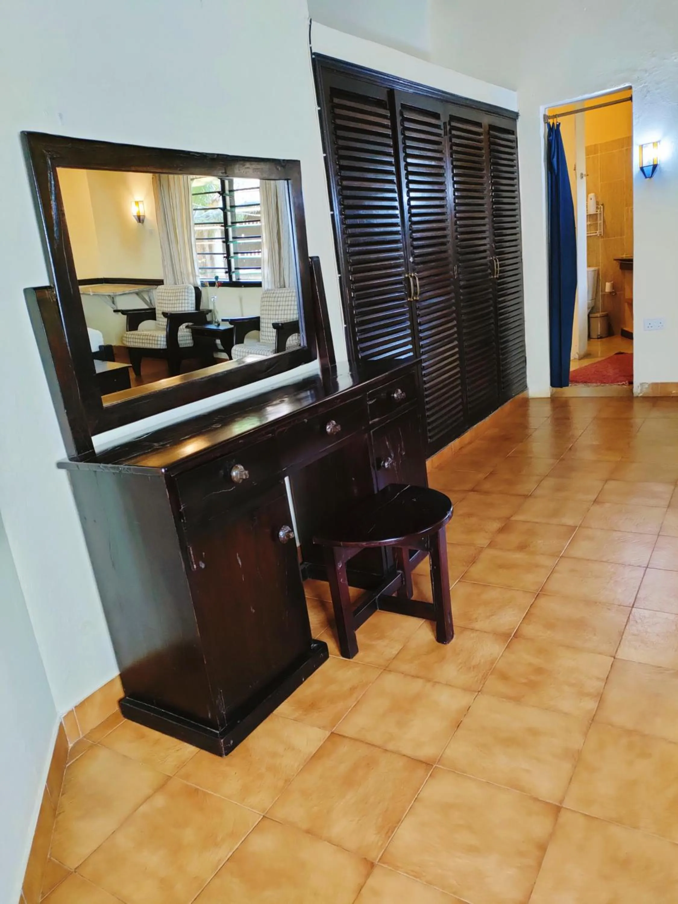 Seating area in Upani in Diani