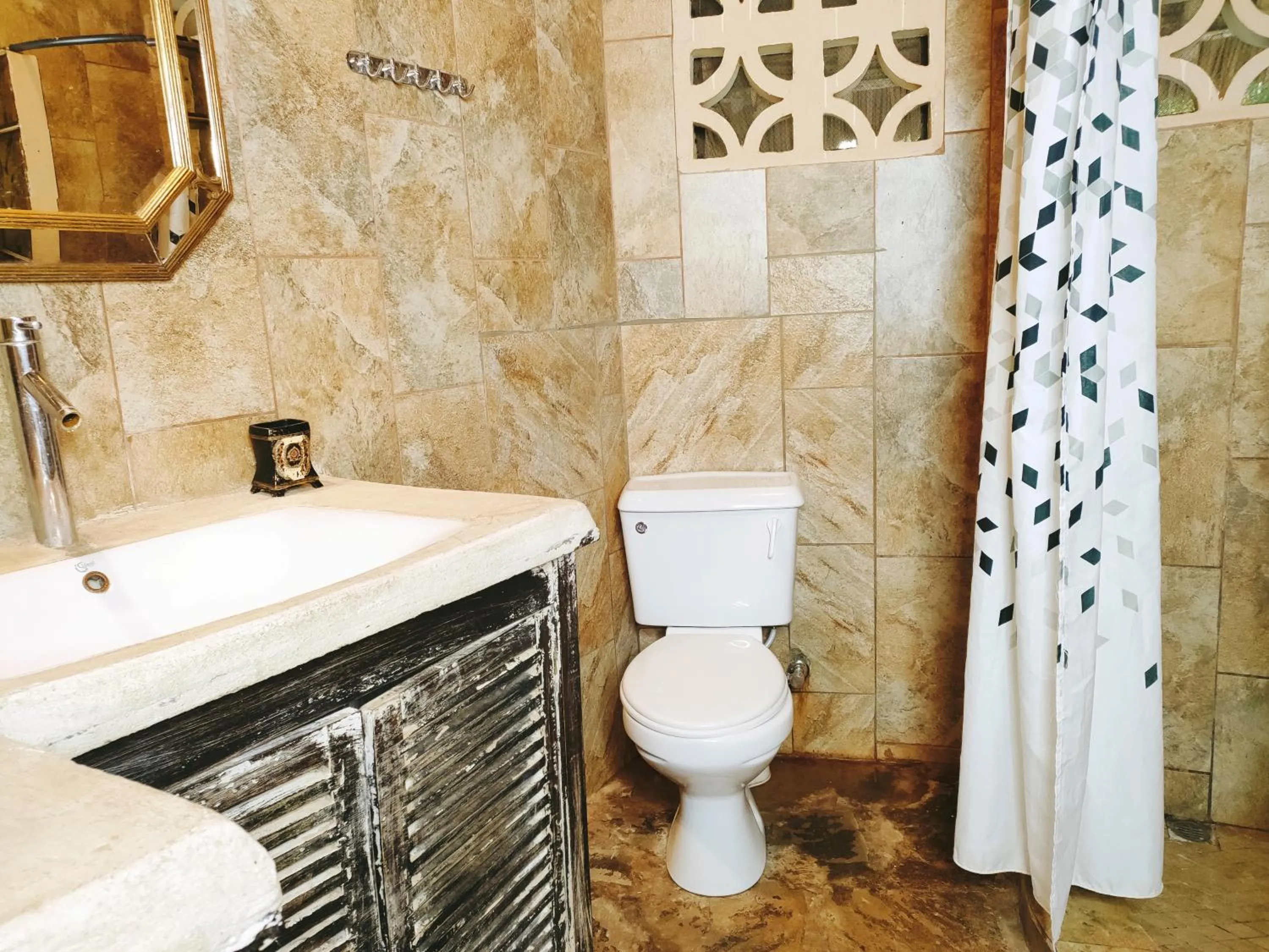 Bathroom in Upani in Diani