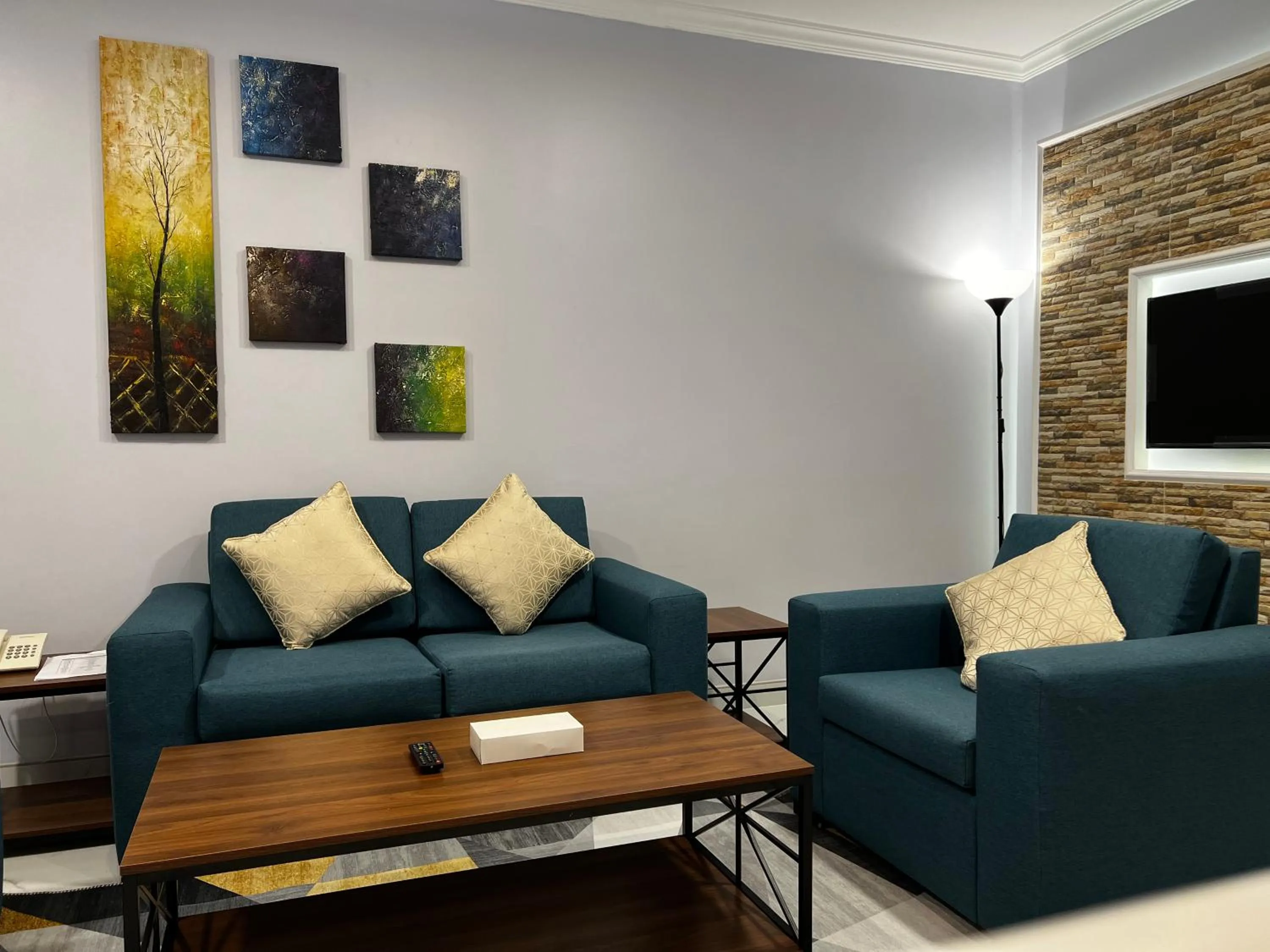 Living room in Travellerinn Serviced Apartment