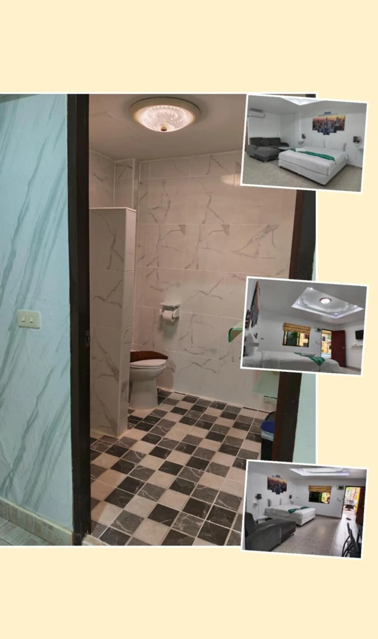 Toilet in Phratamnak Inn - 100 meter from Beach