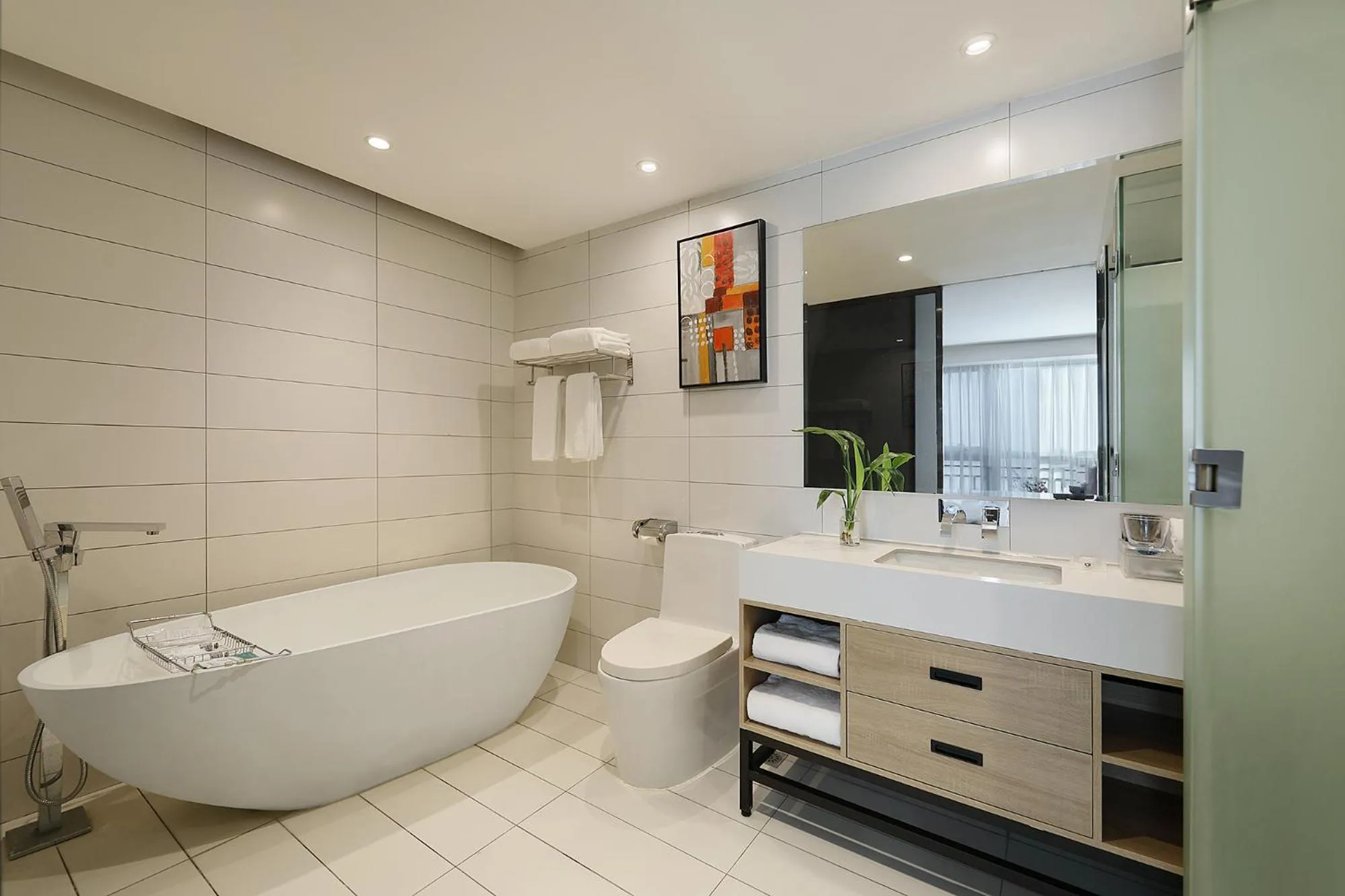 Bathroom in Hongdu Hotel