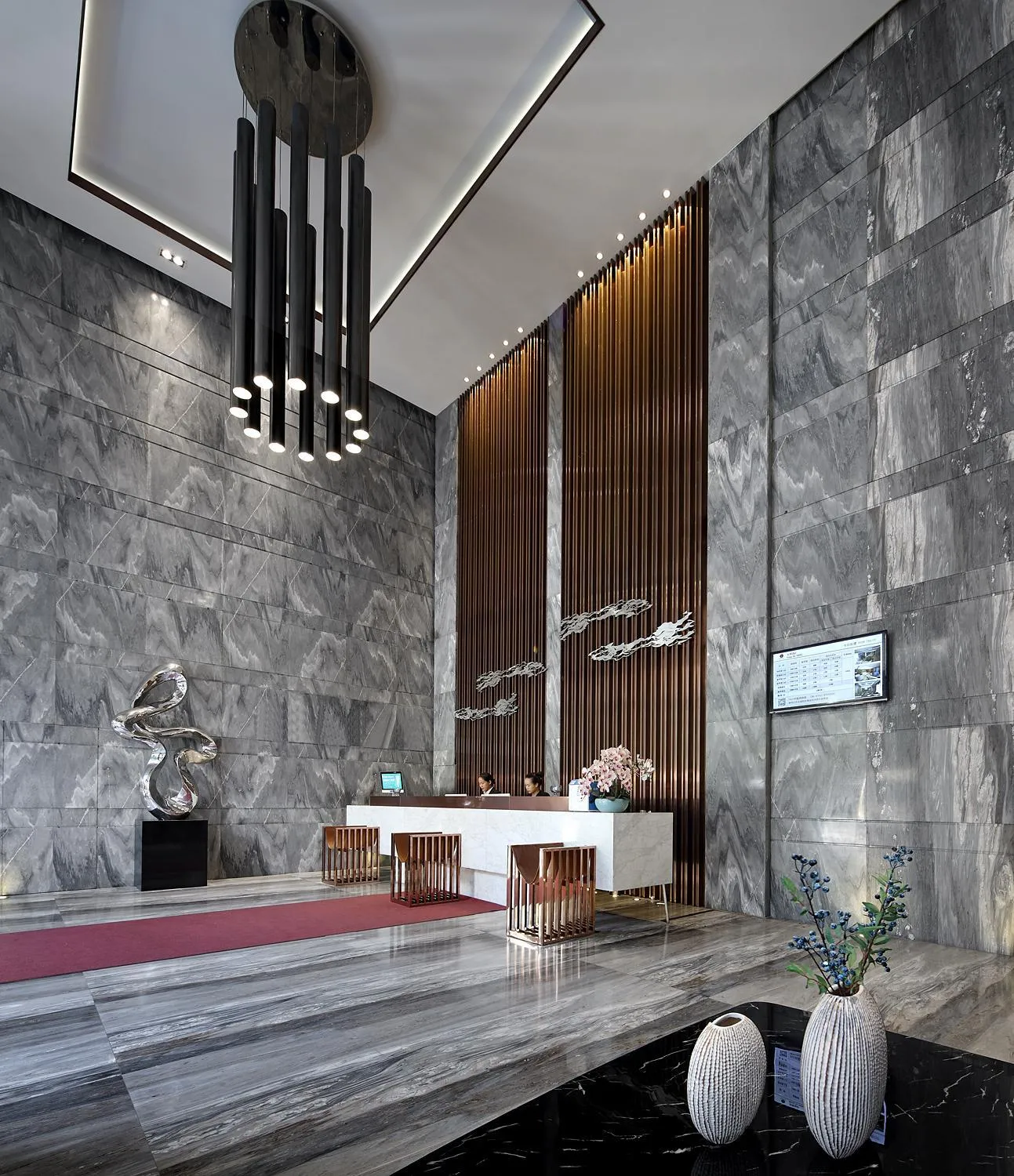 Lobby or reception in Hongdu Hotel