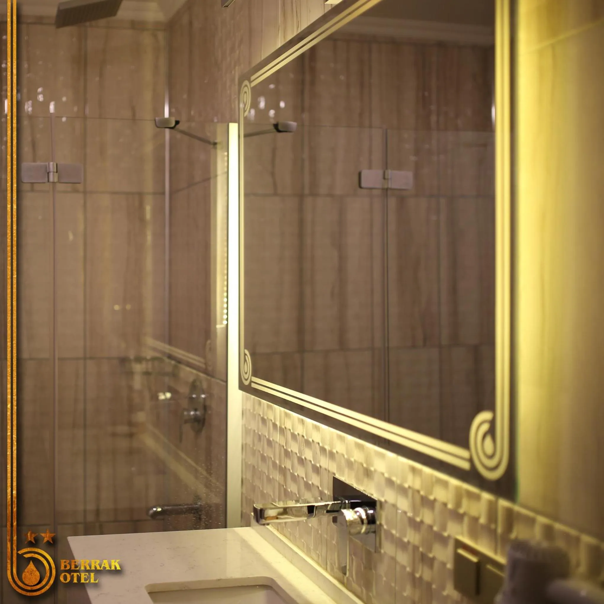 Bathroom in Berrak Otel