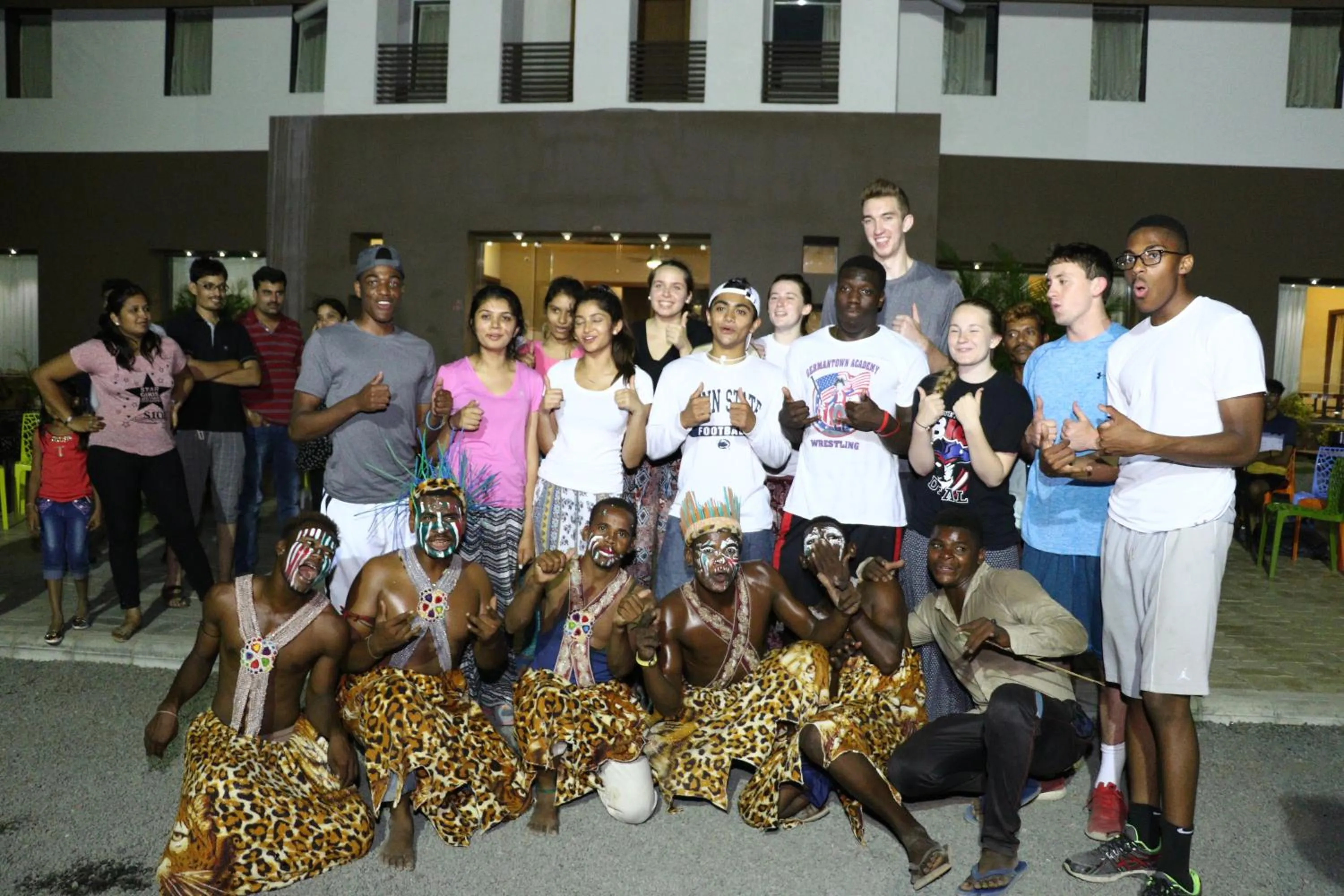 People in Vishal Lords Inn Gir Forest