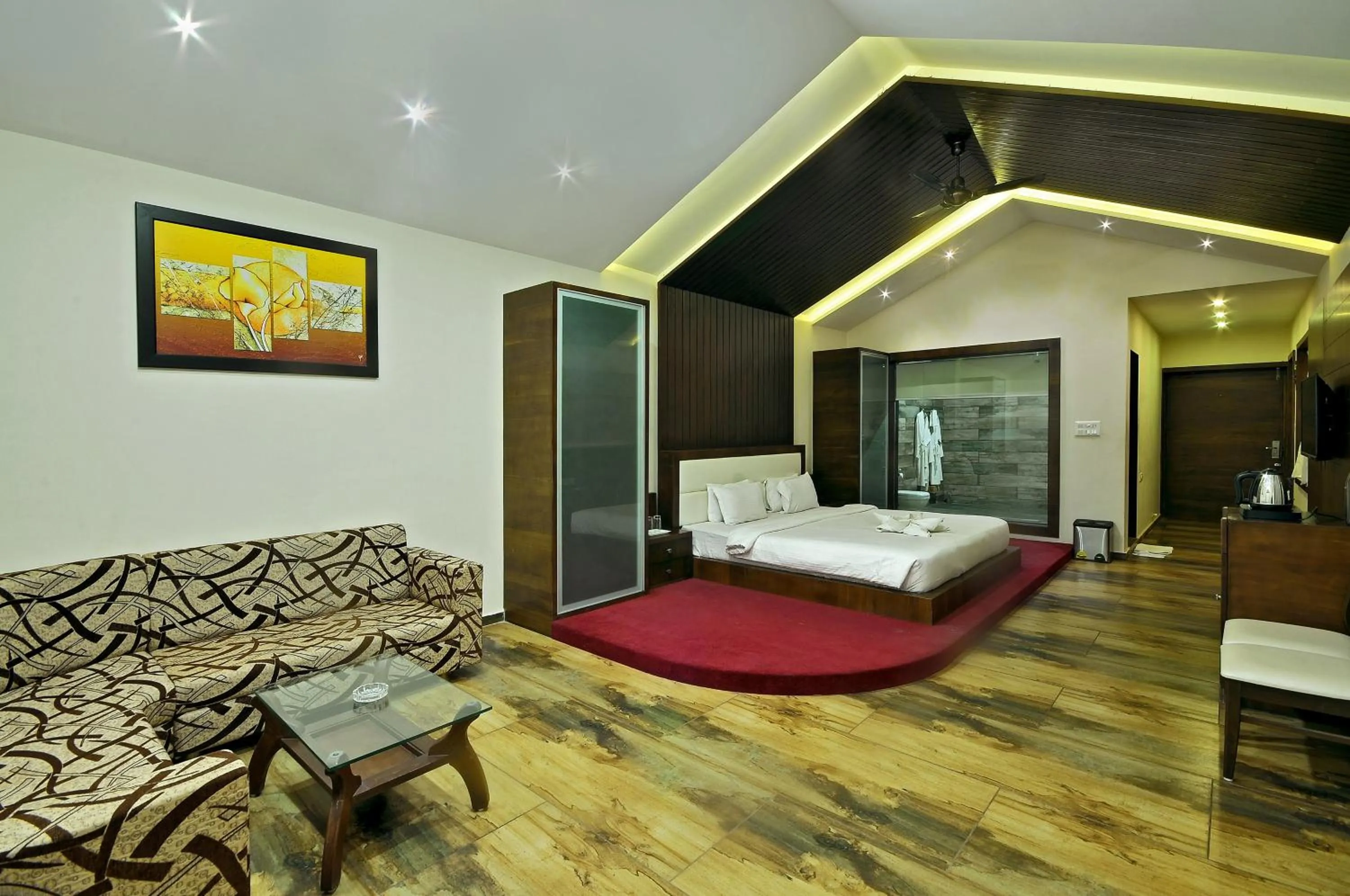 Photo of the whole room in Vishal Lords Inn Gir Forest