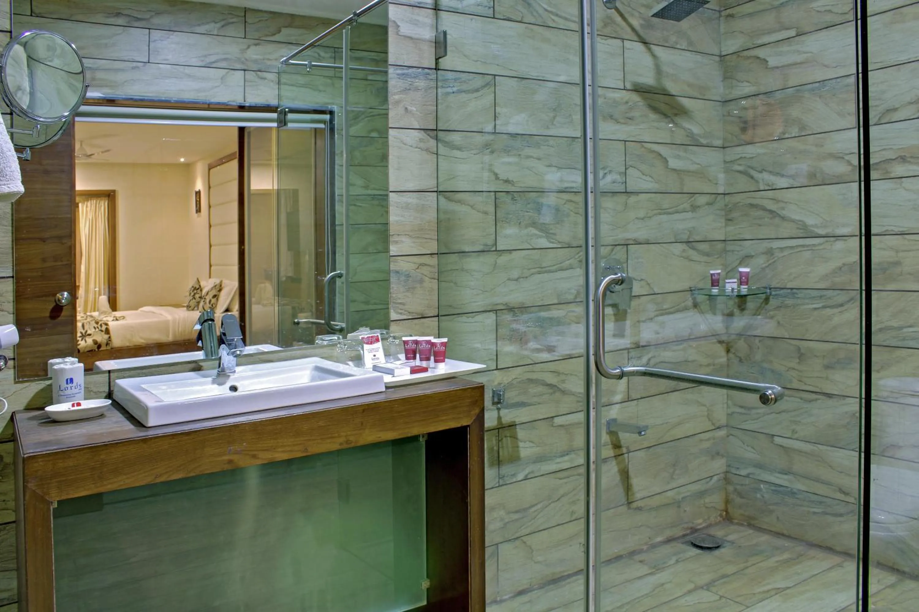 Bathroom in Vishal Lords Inn Gir Forest