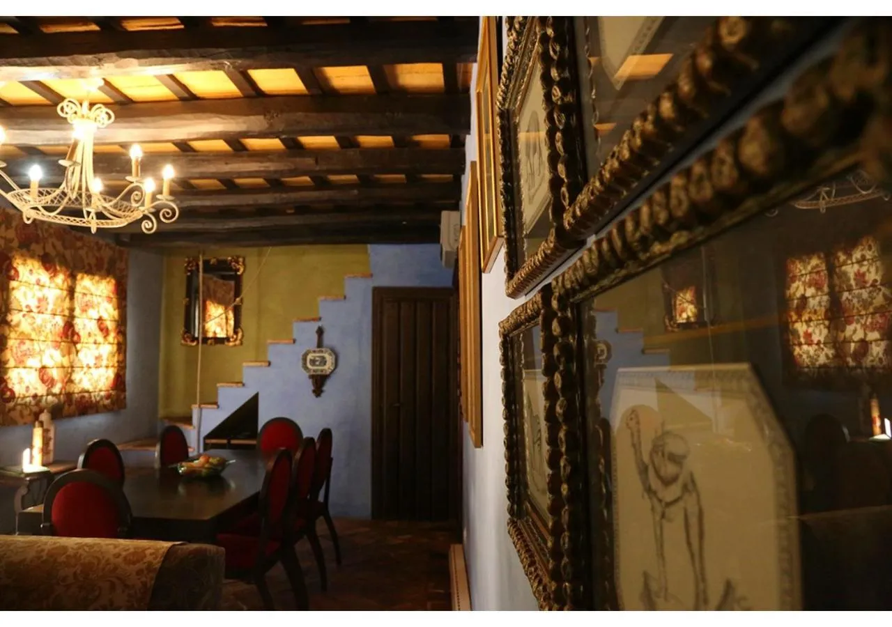 Decorative detail in La Casona de Calderón Gastronomic & Boutique Hotel