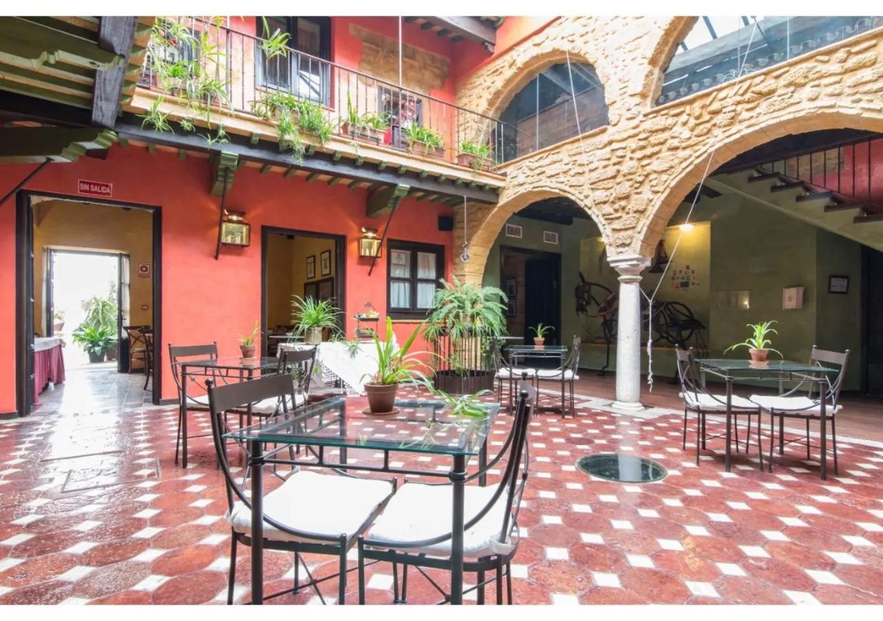 Patio in La Casona de Calderón Gastronomic & Boutique Hotel