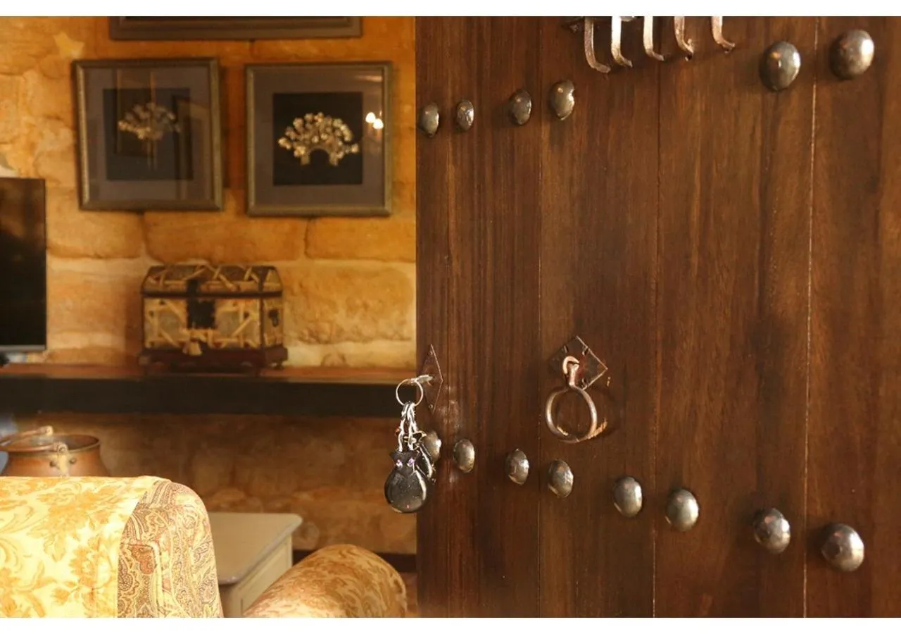 Decorative detail in La Casona de Calderón Gastronomic & Boutique Hotel