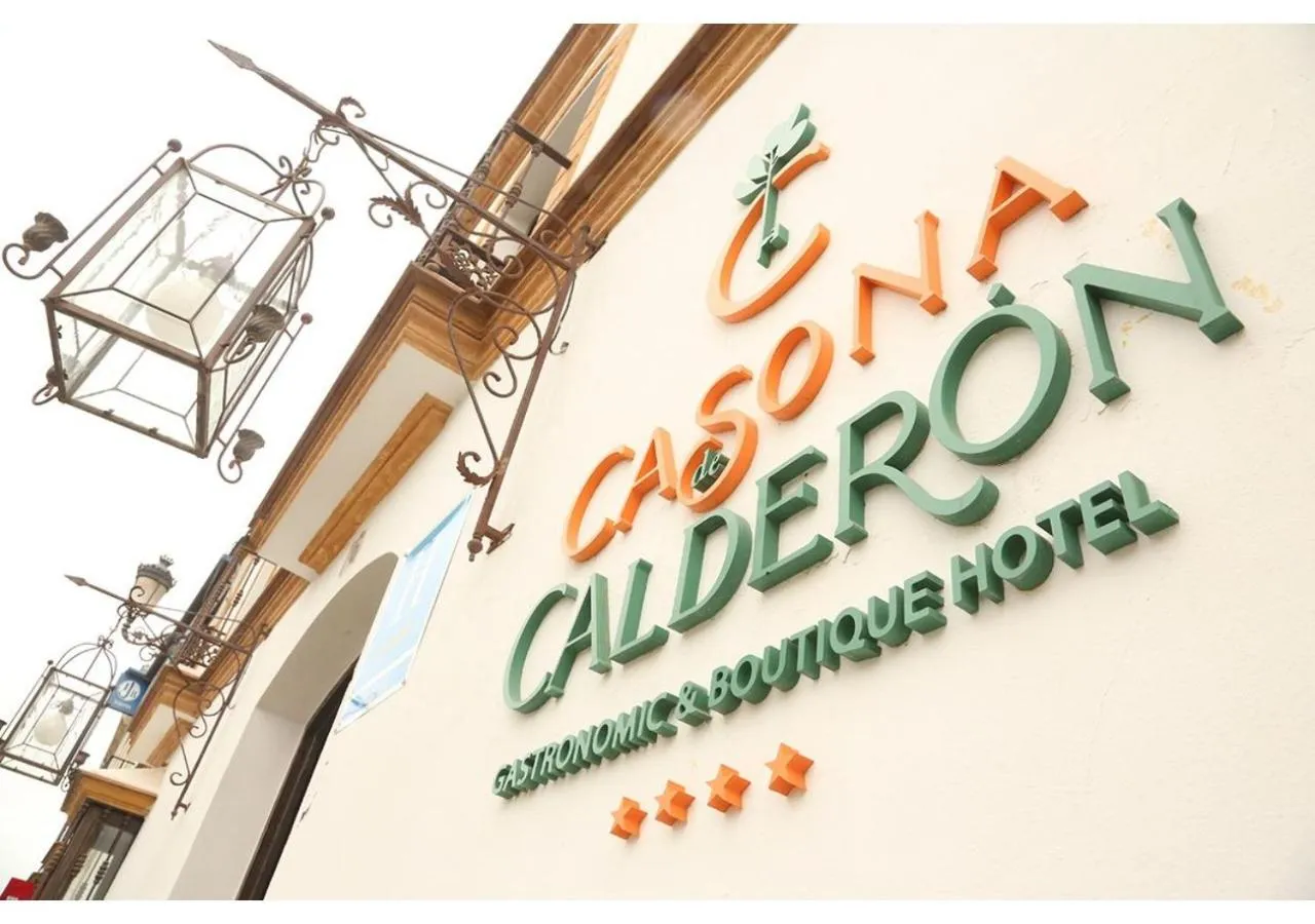 Property building in La Casona de Calderón Gastronomic & Boutique Hotel