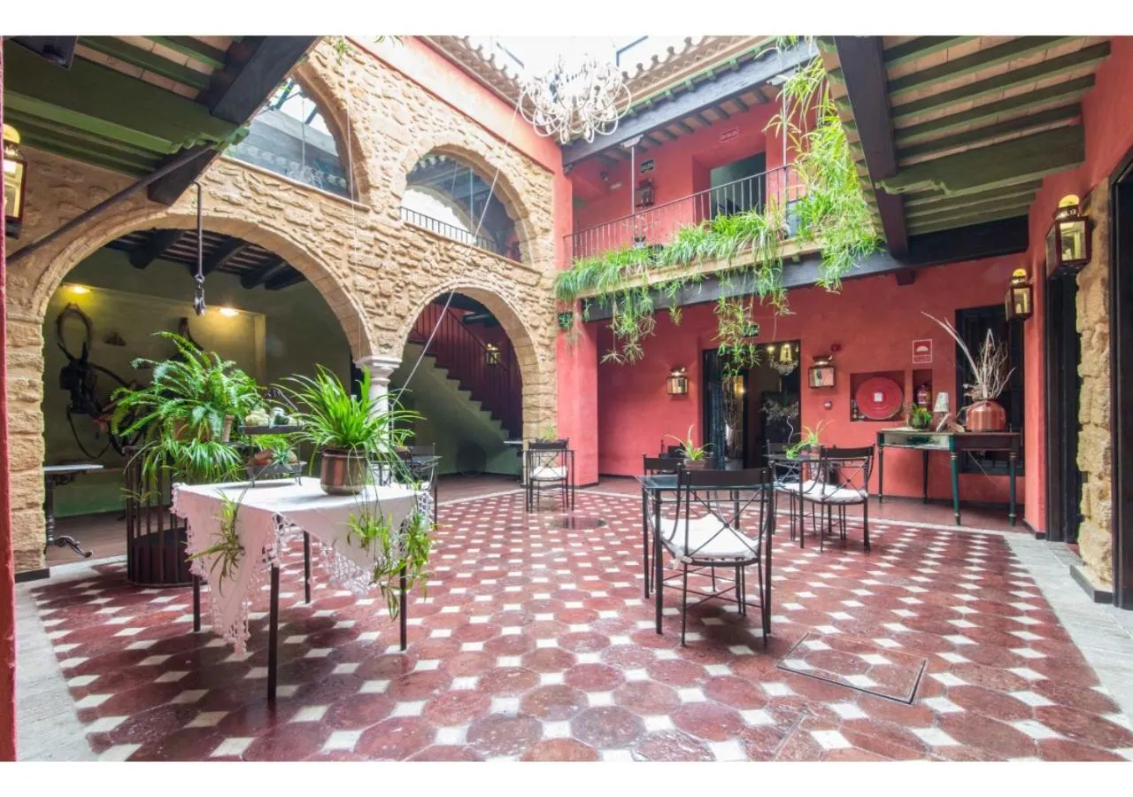 Patio in La Casona de Calderón Gastronomic & Boutique Hotel