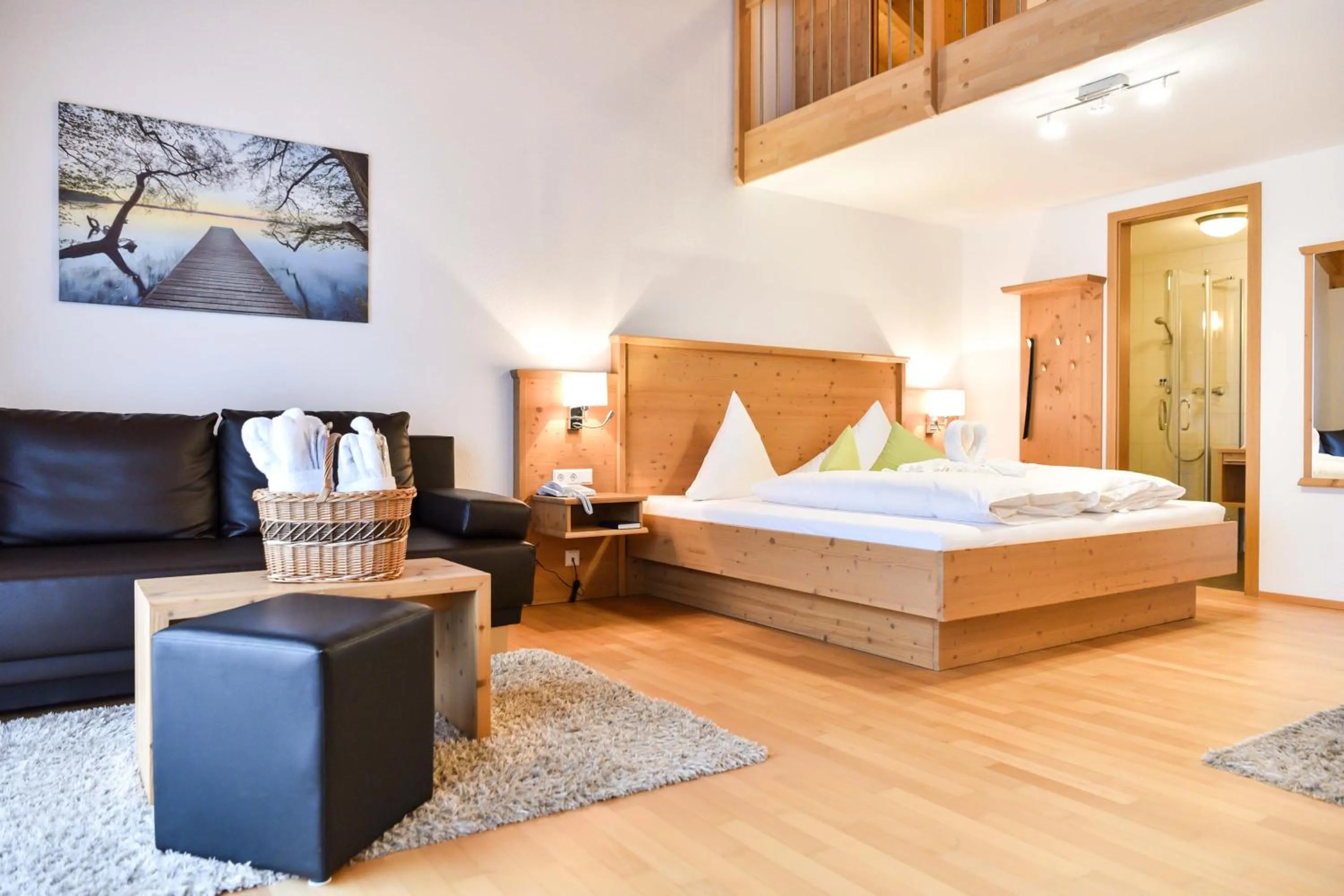 Bedroom, Bed in Burg Hotel Feldberg