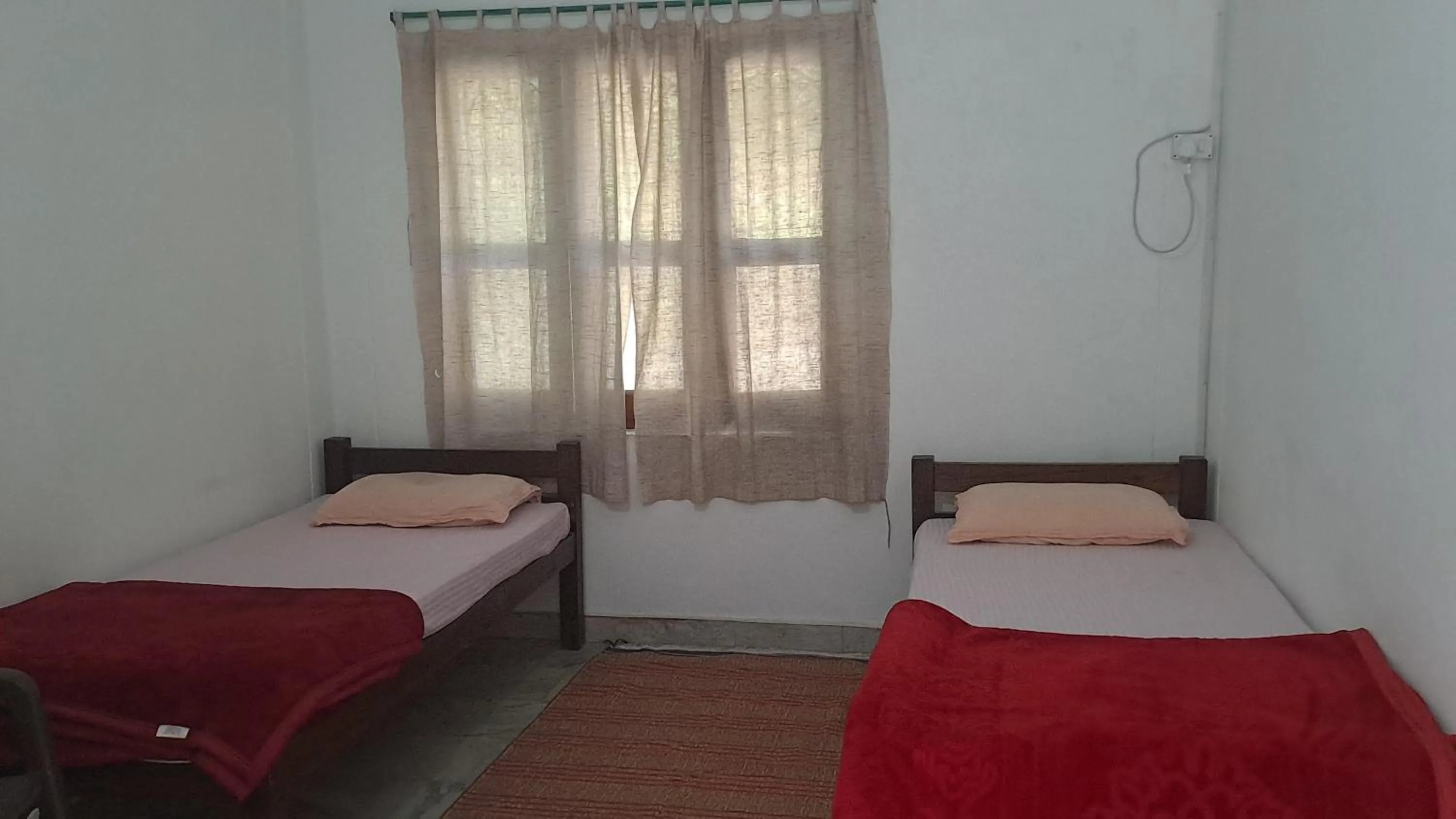 Bed in Swami Samarpan Ashram