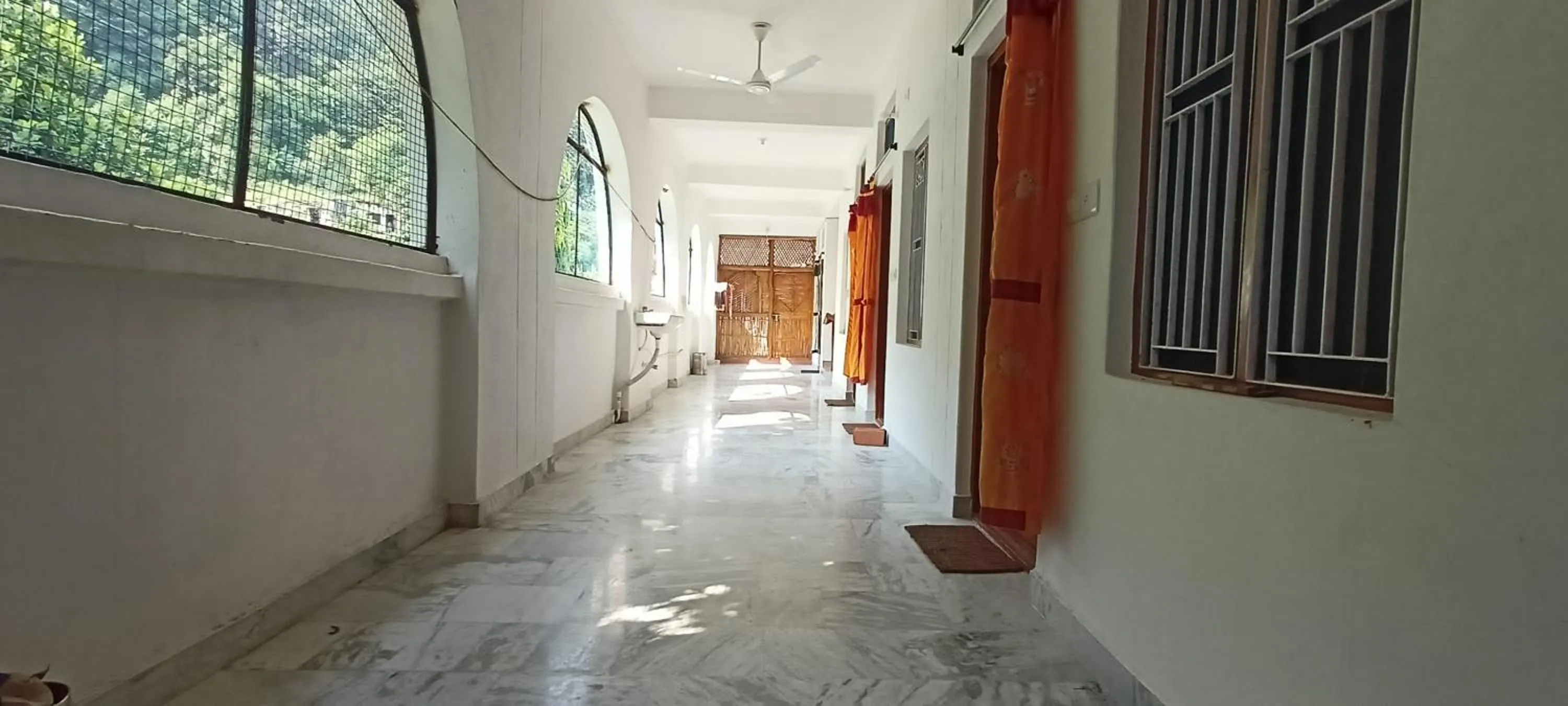 Property building in Swami Samarpan Ashram