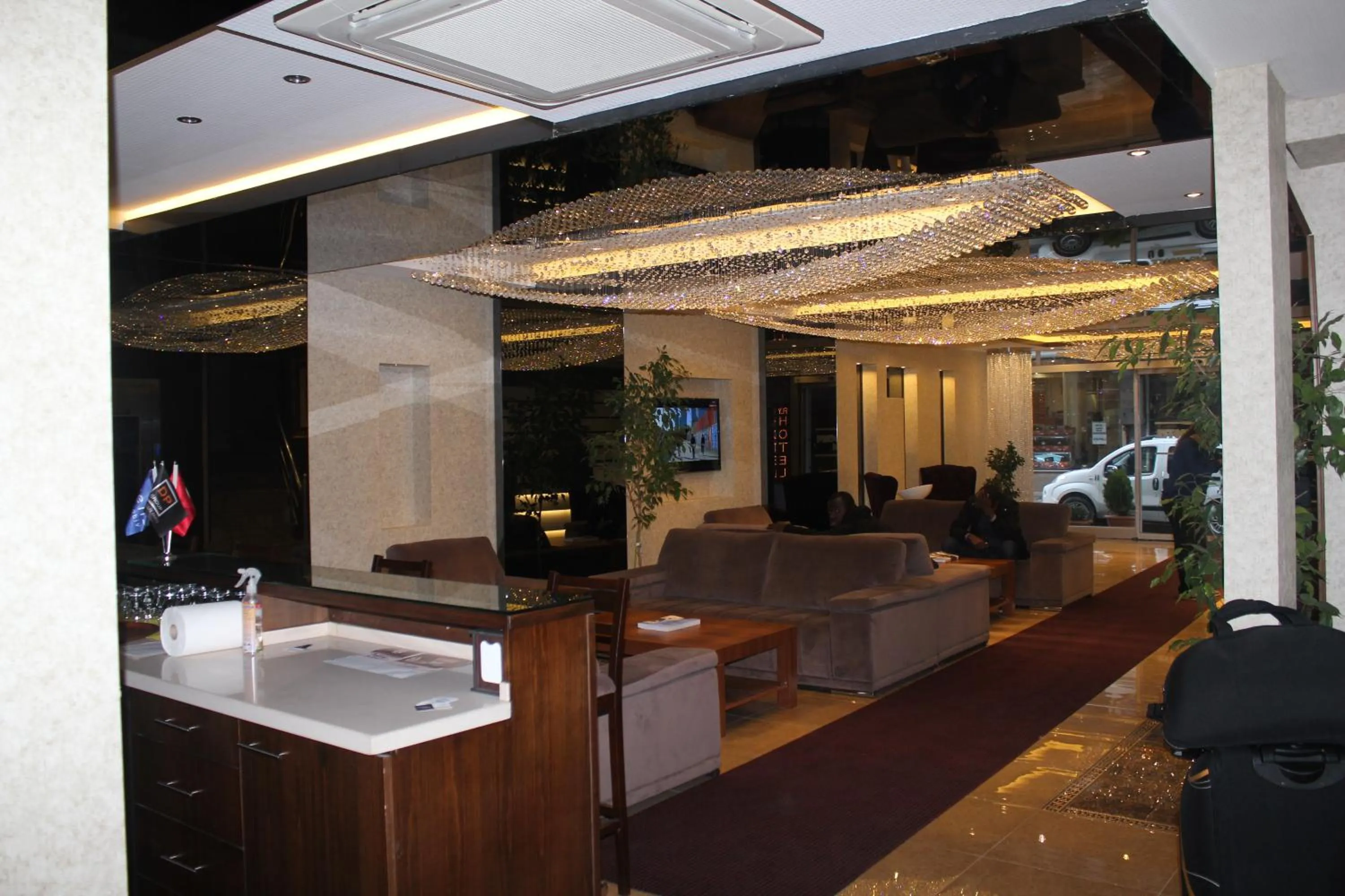 Lobby or reception in Prens Hotel