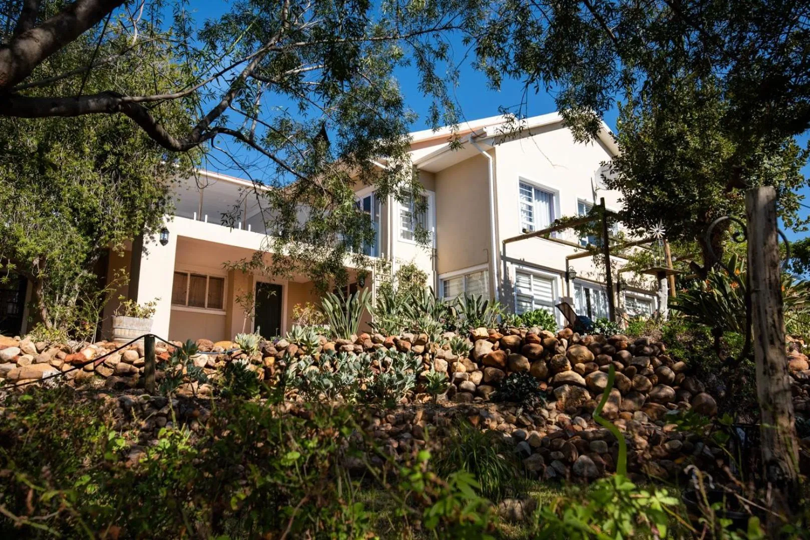 Garden in African Tulip Guesthouse