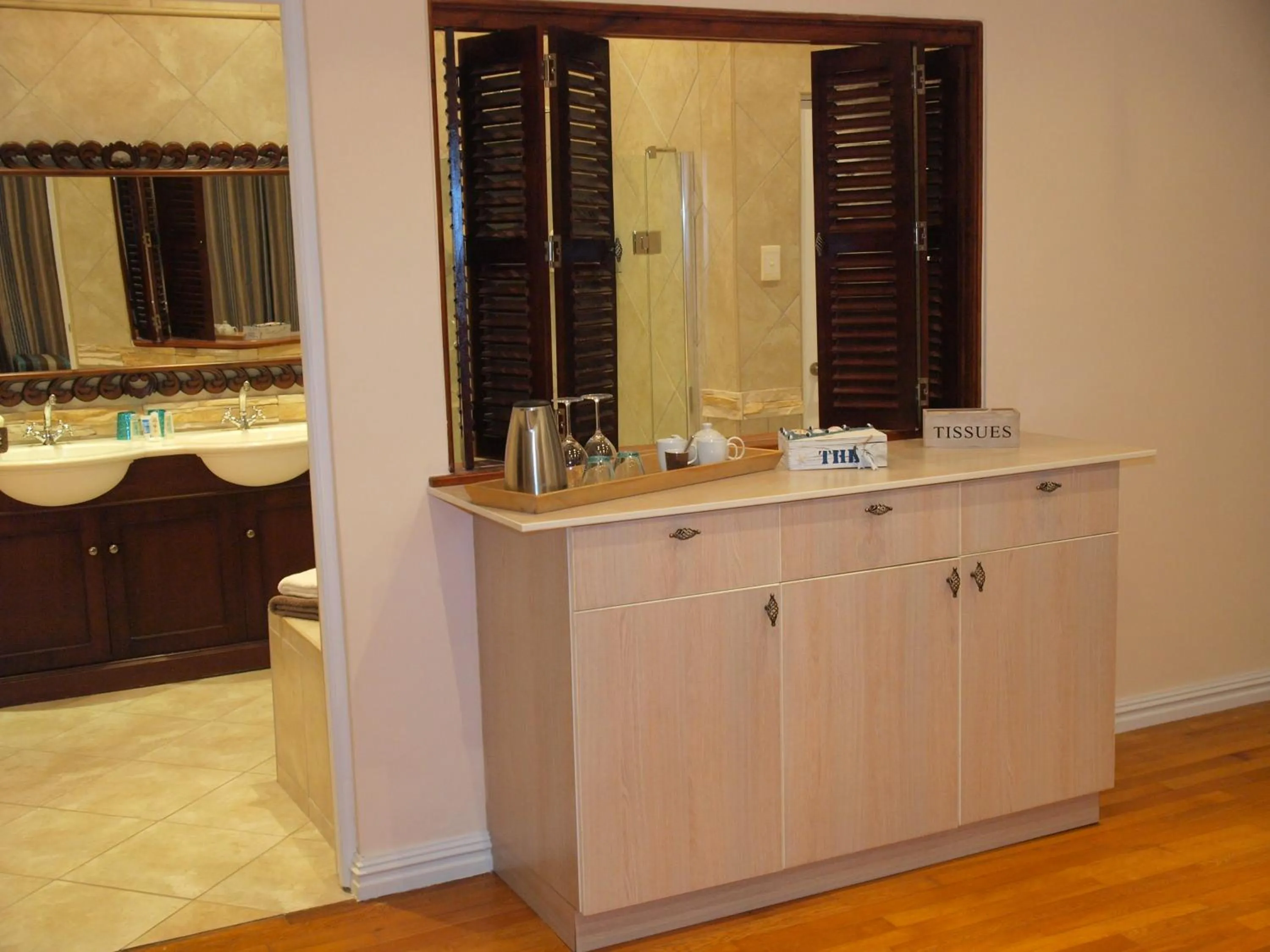 Decorative detail in African Tulip Guesthouse