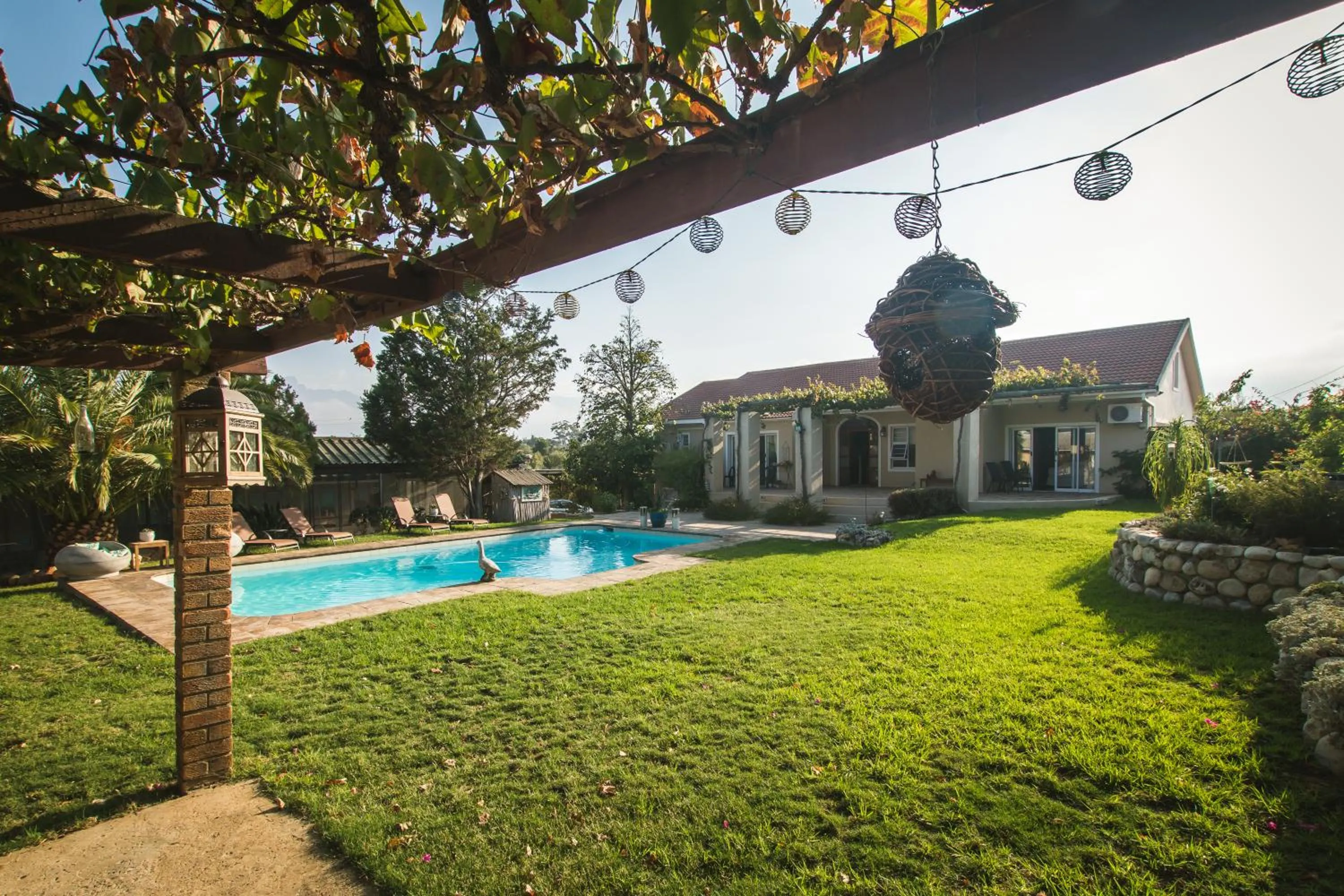 BBQ facilities in African Tulip Guesthouse