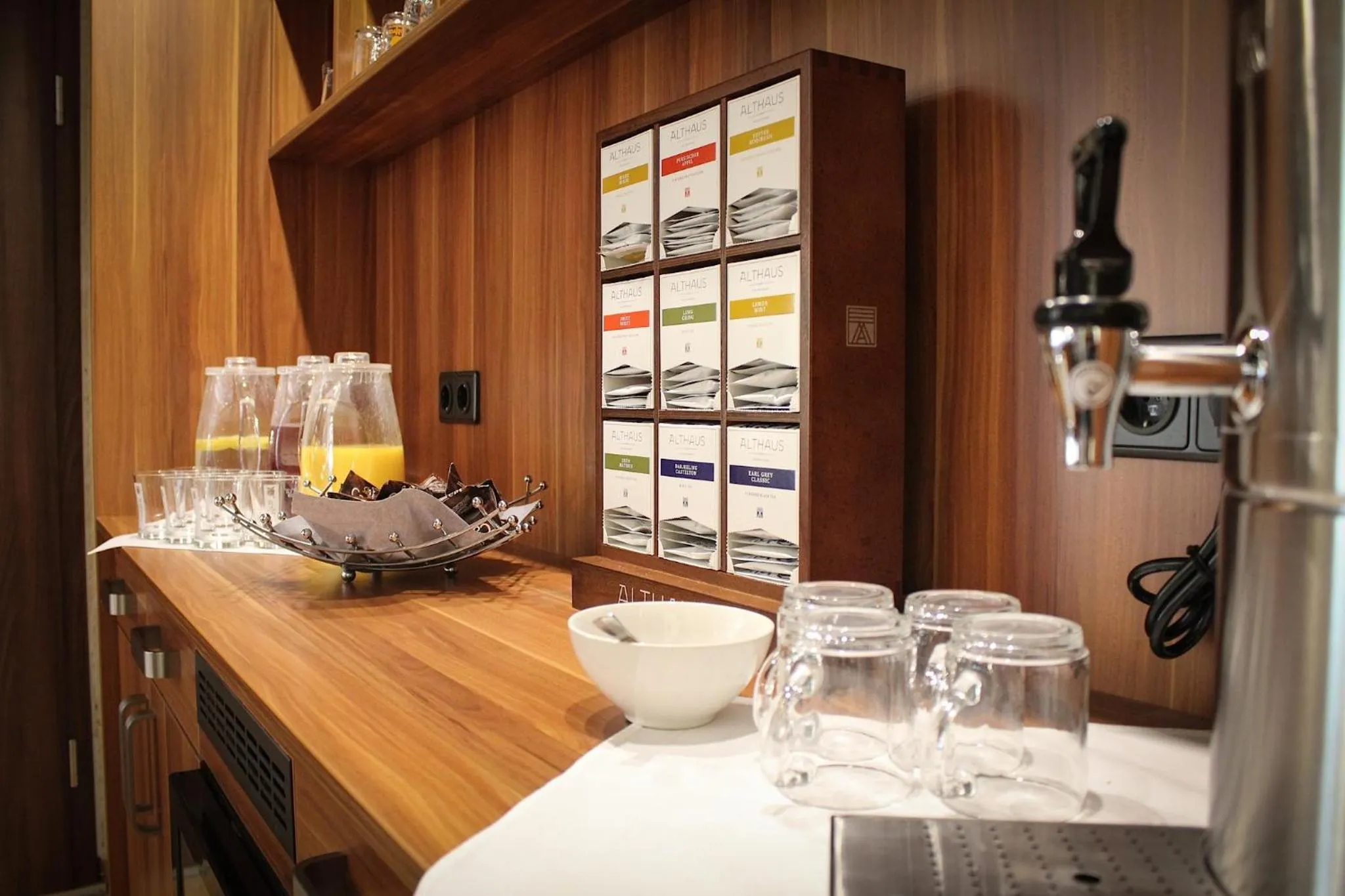 Coffee/tea facilities in Hotel Rosenhof Garni