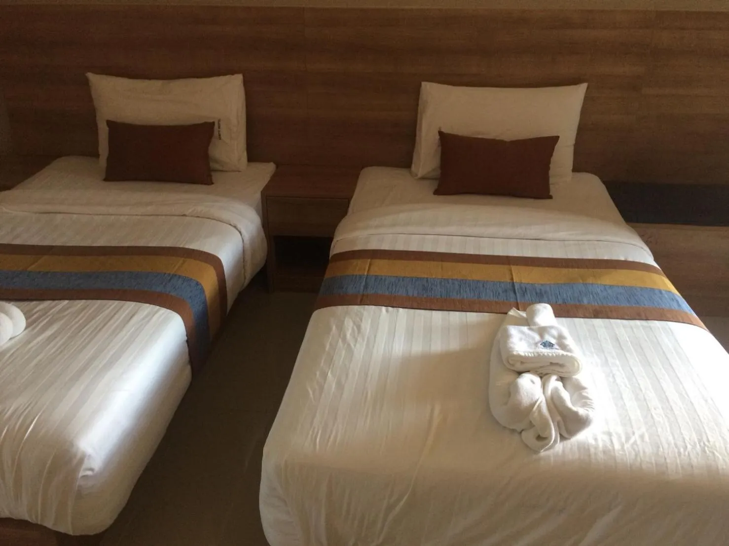 Bed in Unity Hotel