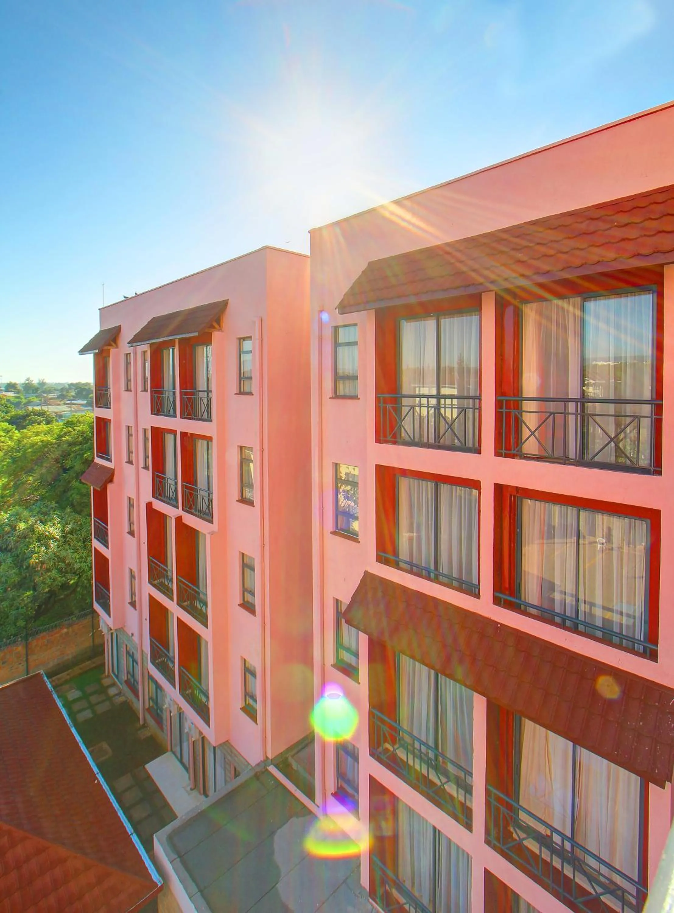 Bird's eye view in Vittoria Suites