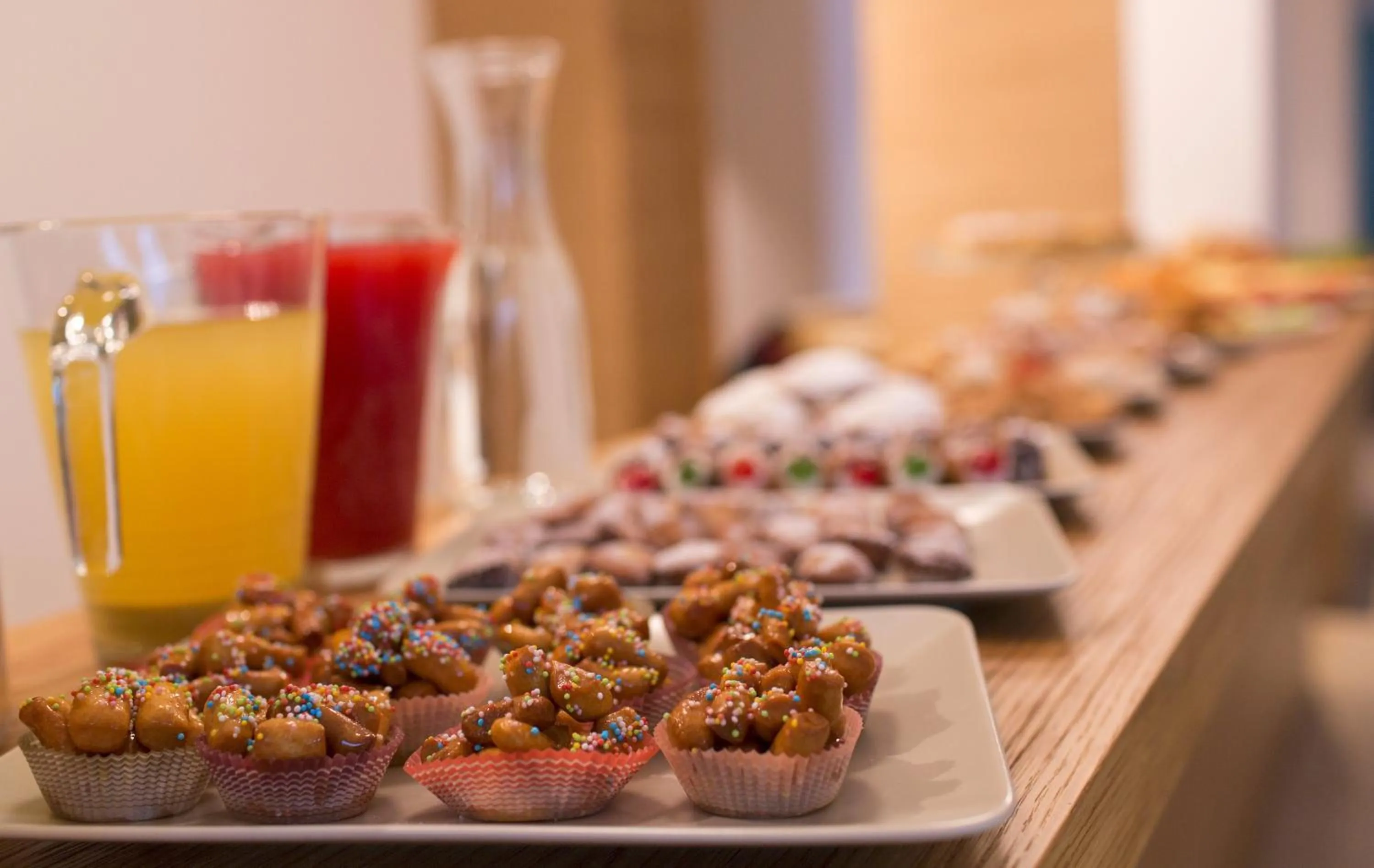 Buffet breakfast in Residence Itaca