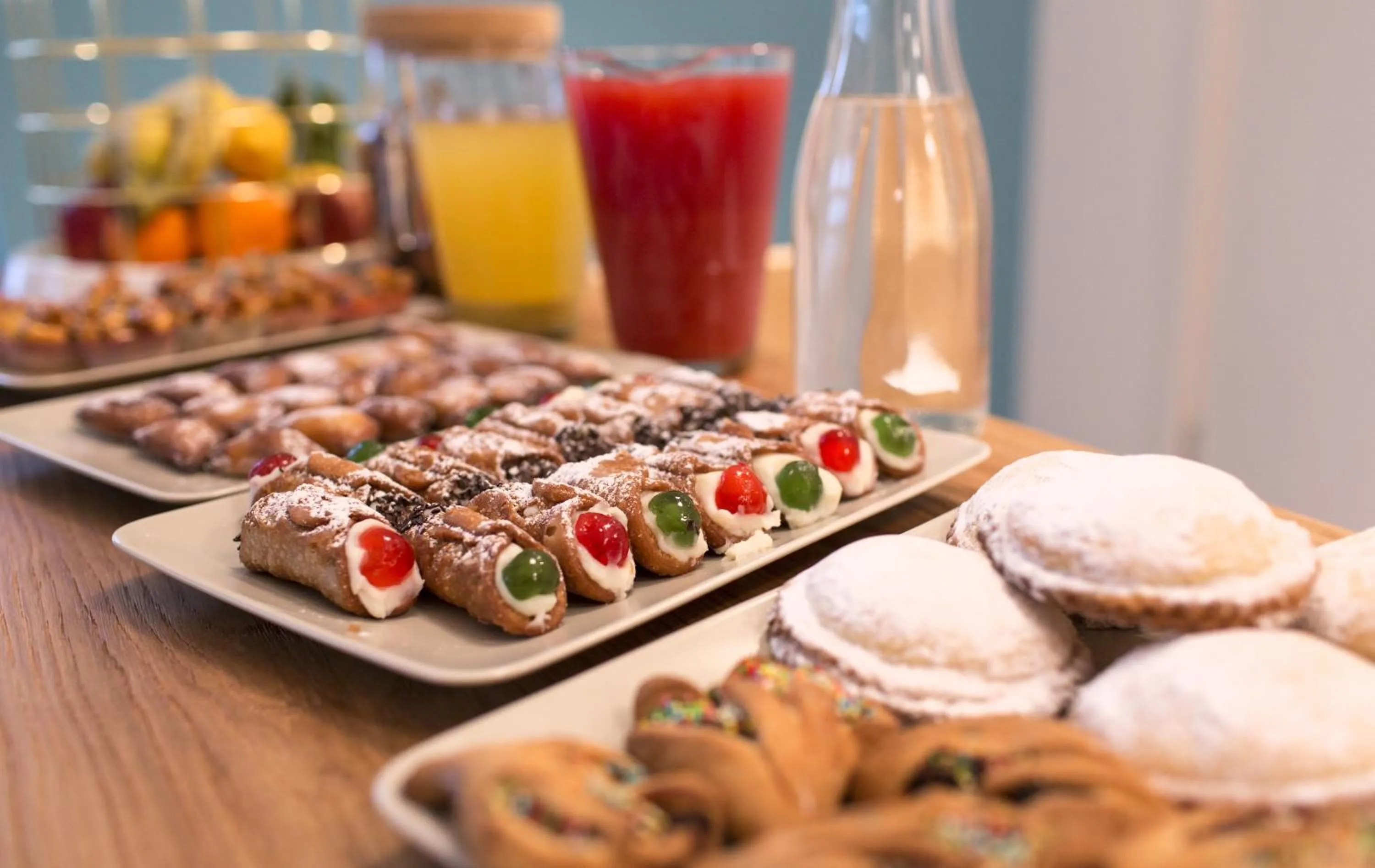 Buffet breakfast in Residence Itaca