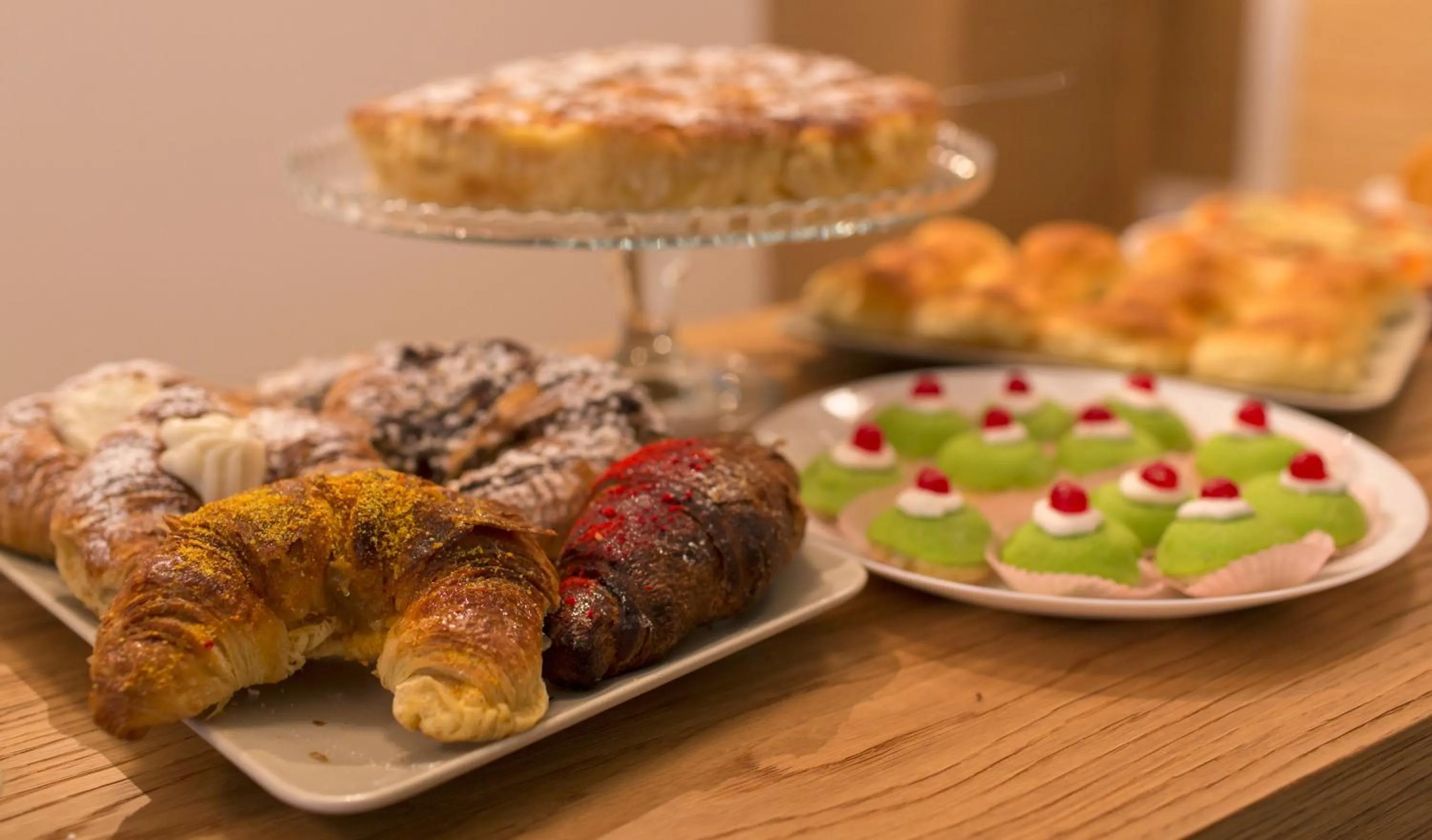 Buffet breakfast in Residence Itaca