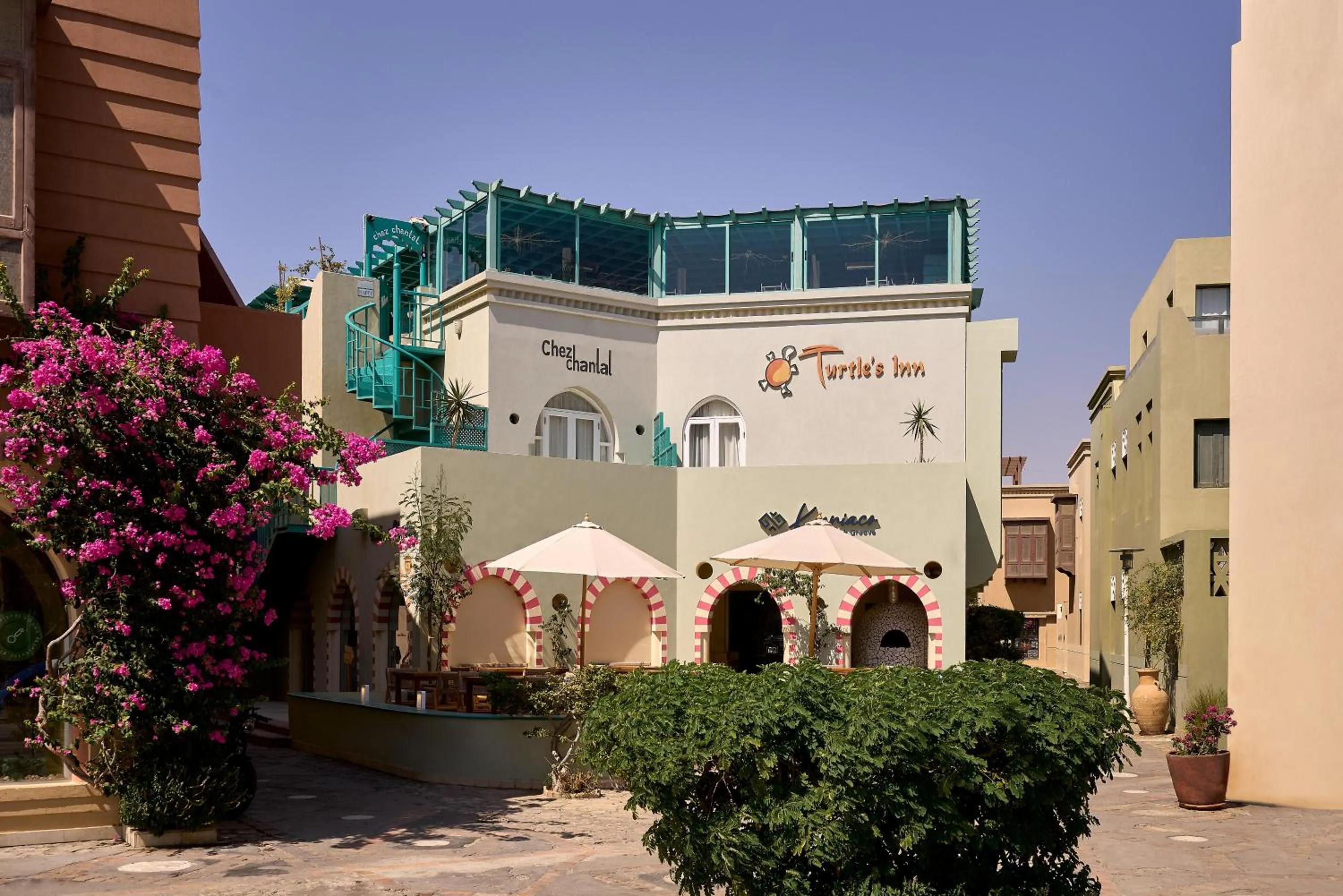 Property building in Turtle's Inn Hotel