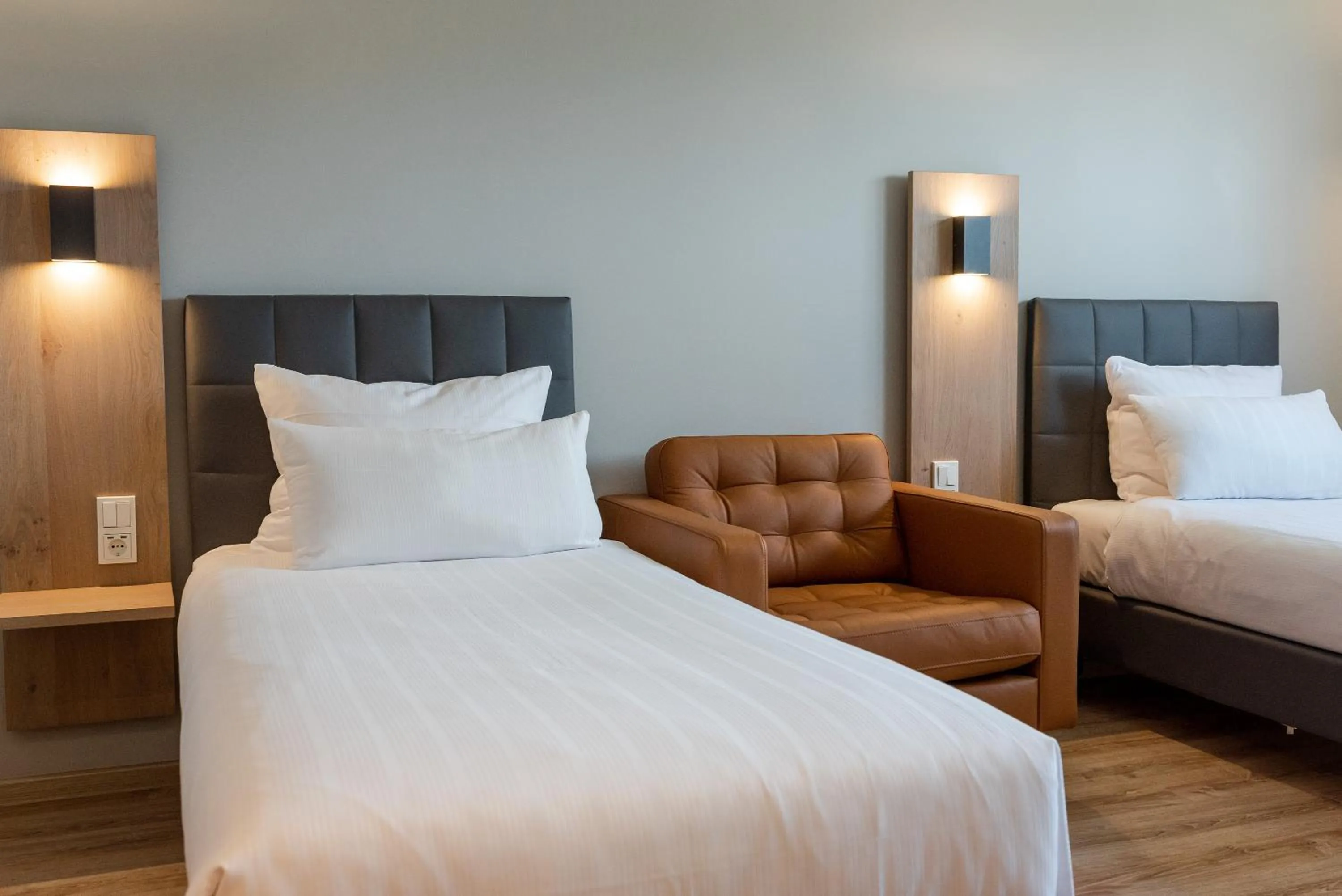 Bed in Hotel Circle Inn