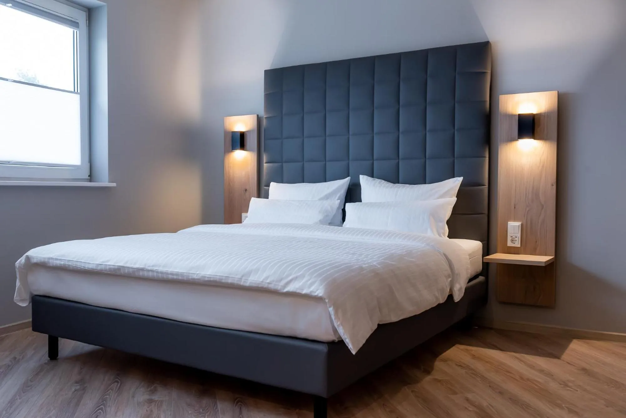 Bed in Hotel Circle Inn