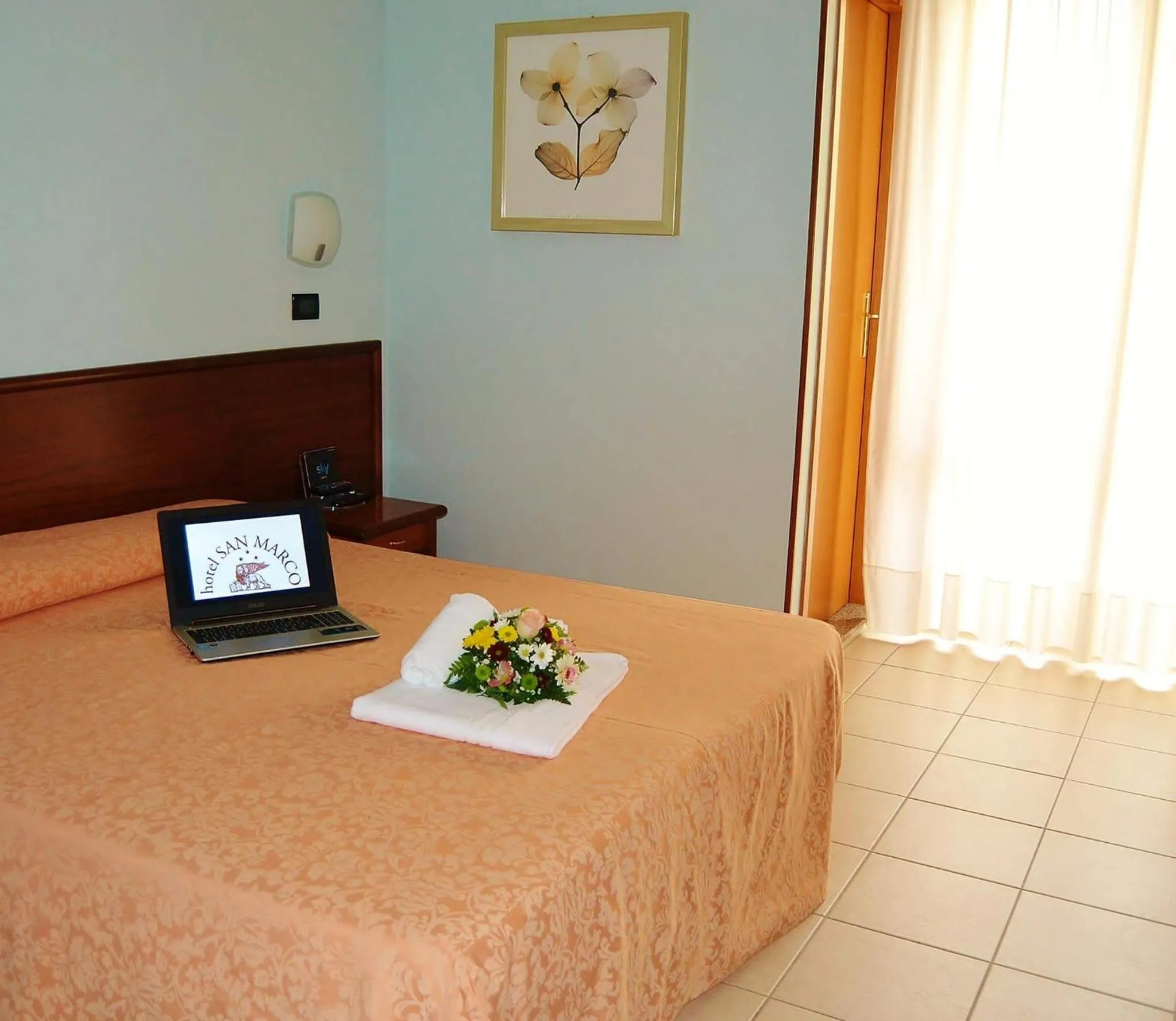 Bedroom, Bed in Hotel San Marco