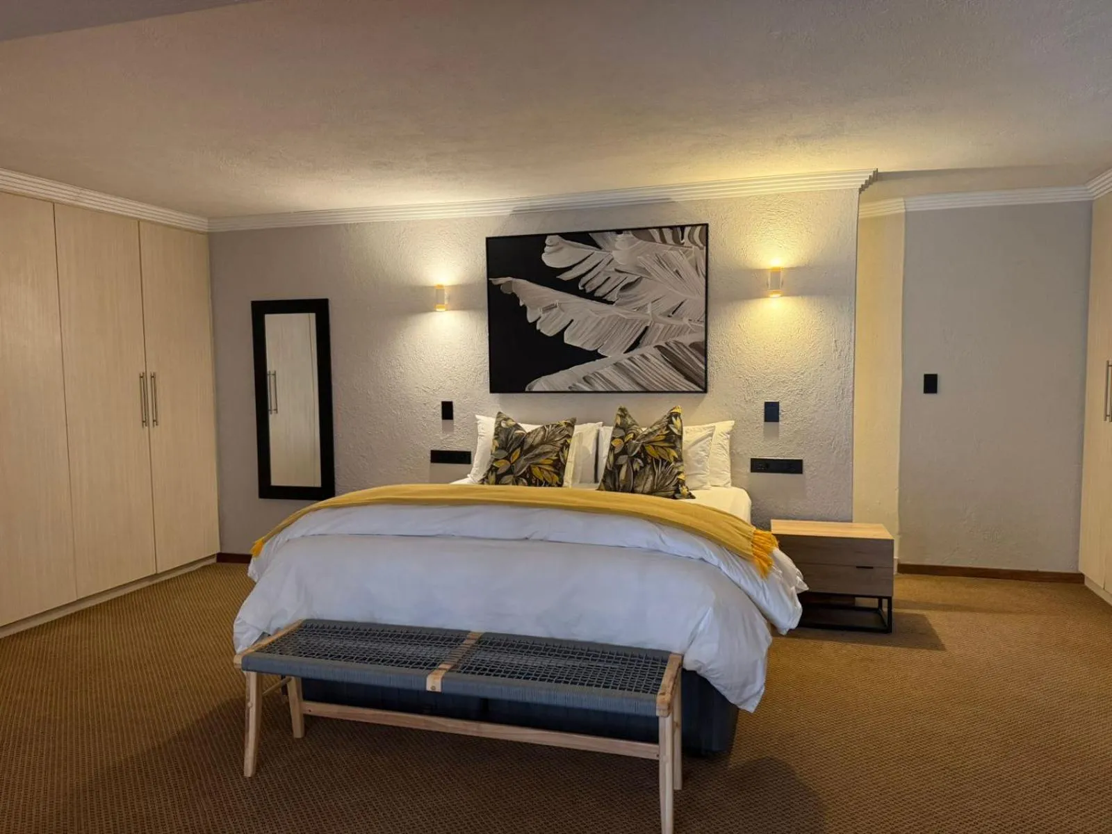 Bed in Bambuu Lakeside Lodge