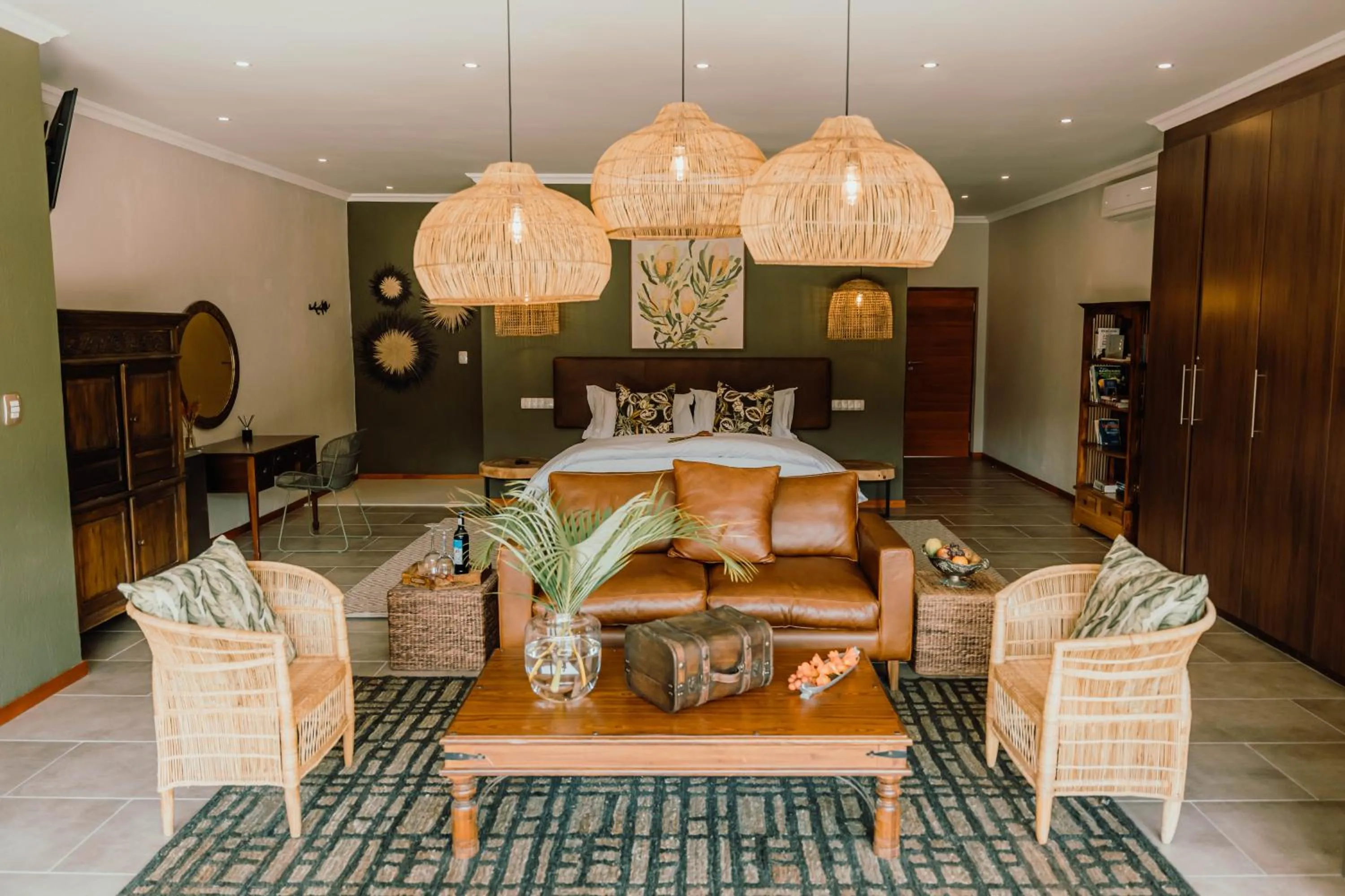 Photo of the whole room in Bambuu Lakeside Lodge