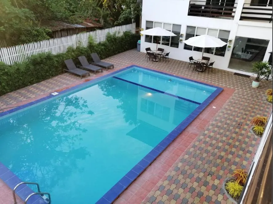 Swimming pool in Ocean Blue Hotel