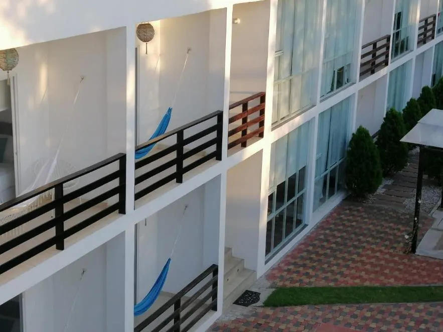 Property building in Ocean Blue Hotel