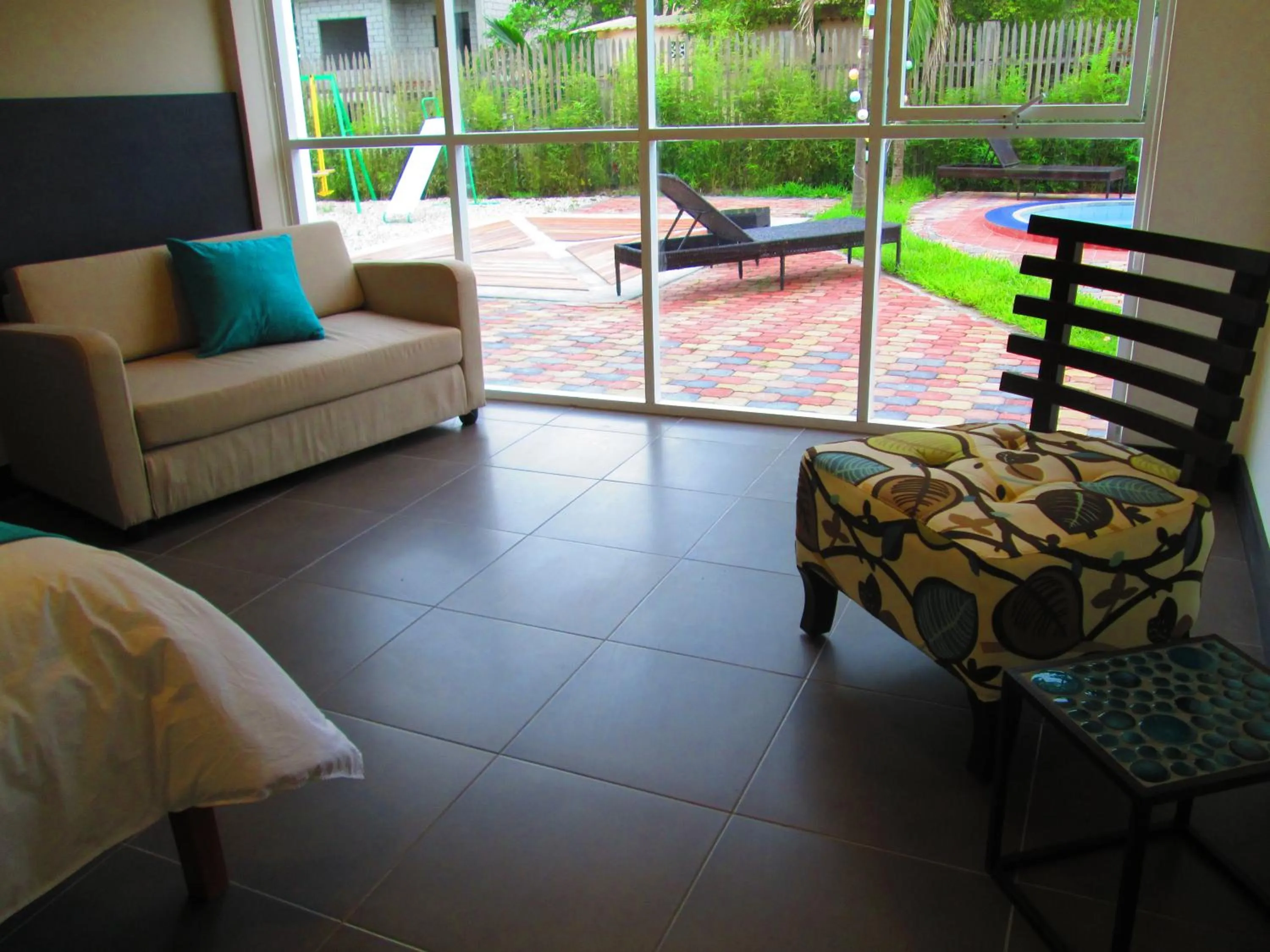 Decorative detail in Ocean Blue Hotel