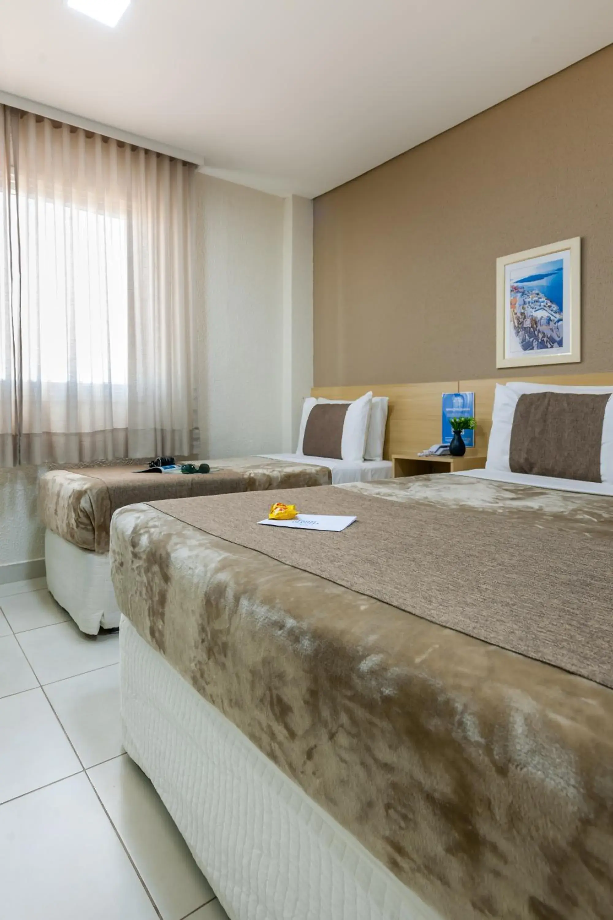 Standard Triple Room (1 Double + 1 Single Bed) - single occupancy in Hotel Olympia Standard Triple Room (1 Double + 1 Single Bed) - single occupancy in Hotel Olympia