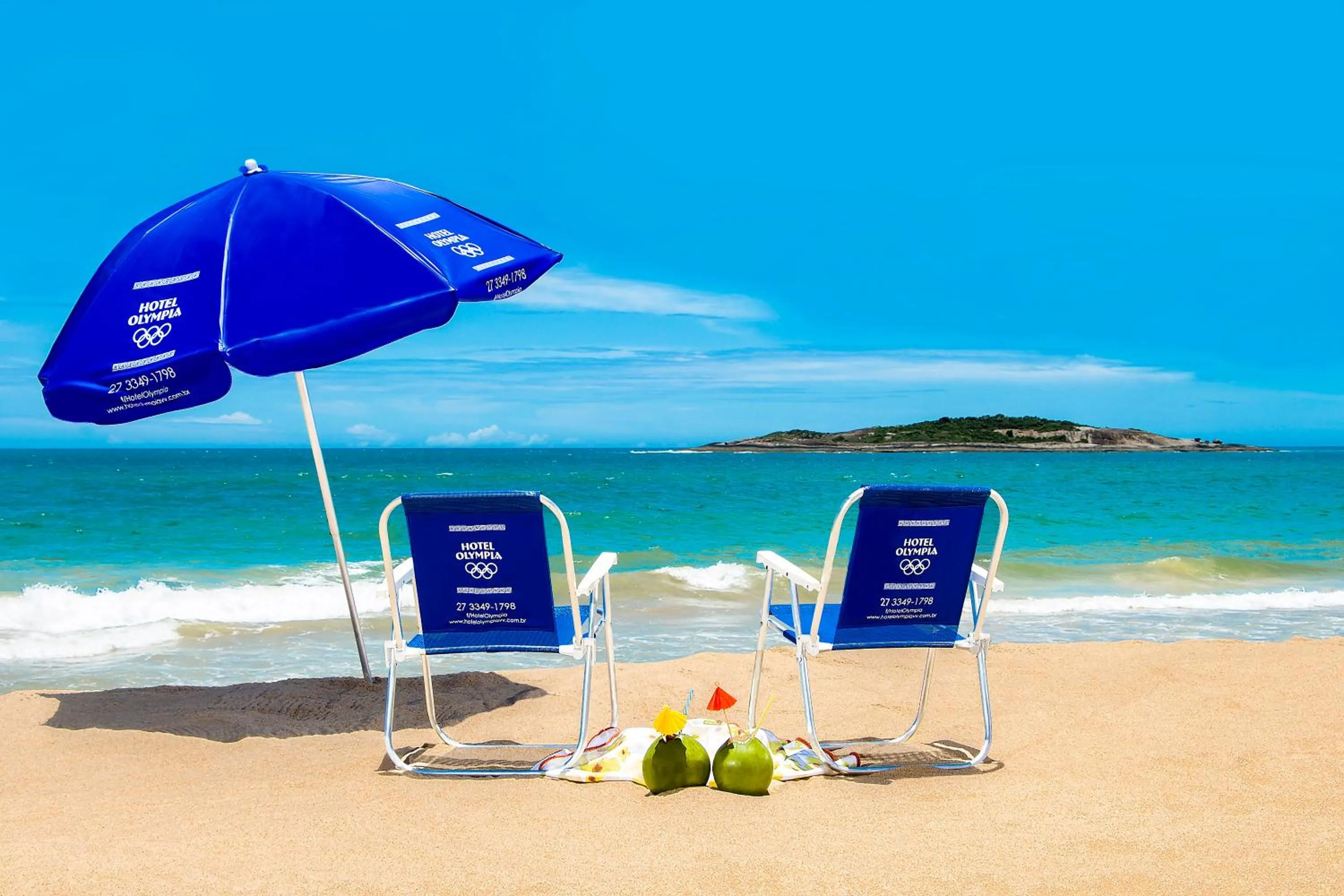 Beach in Hotel Olympia