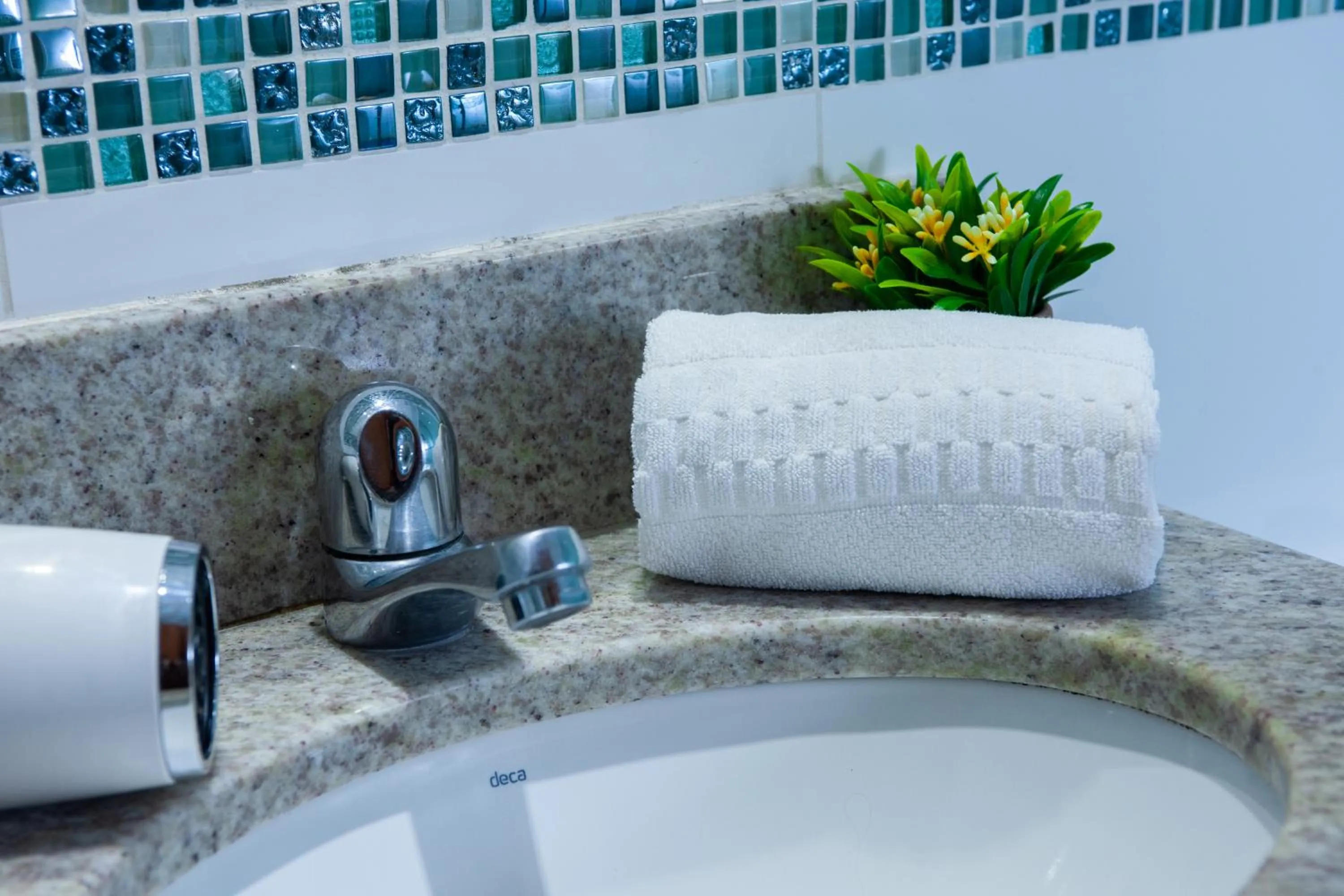 Bathroom in Hotel Olympia