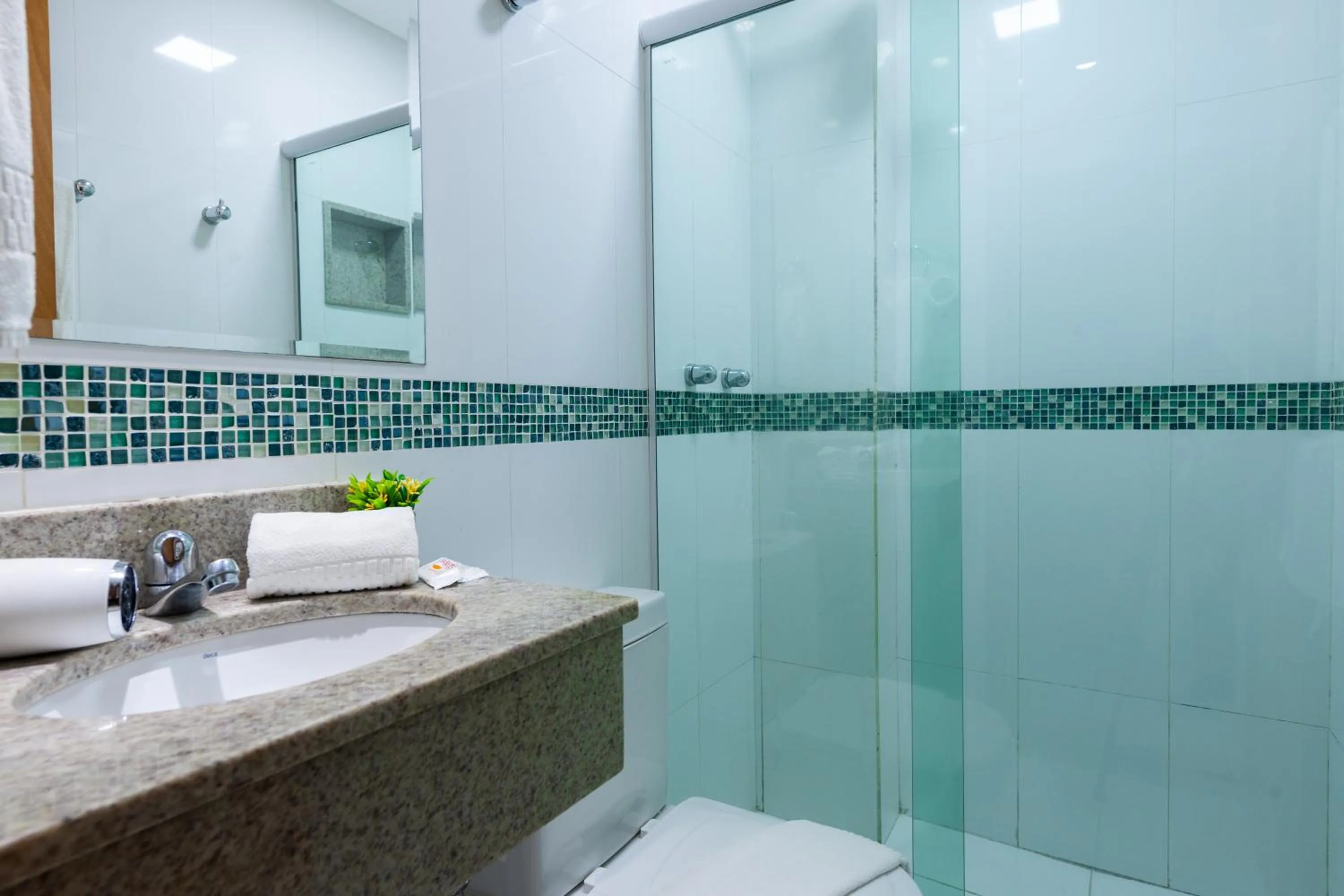 Bathroom in Hotel Olympia