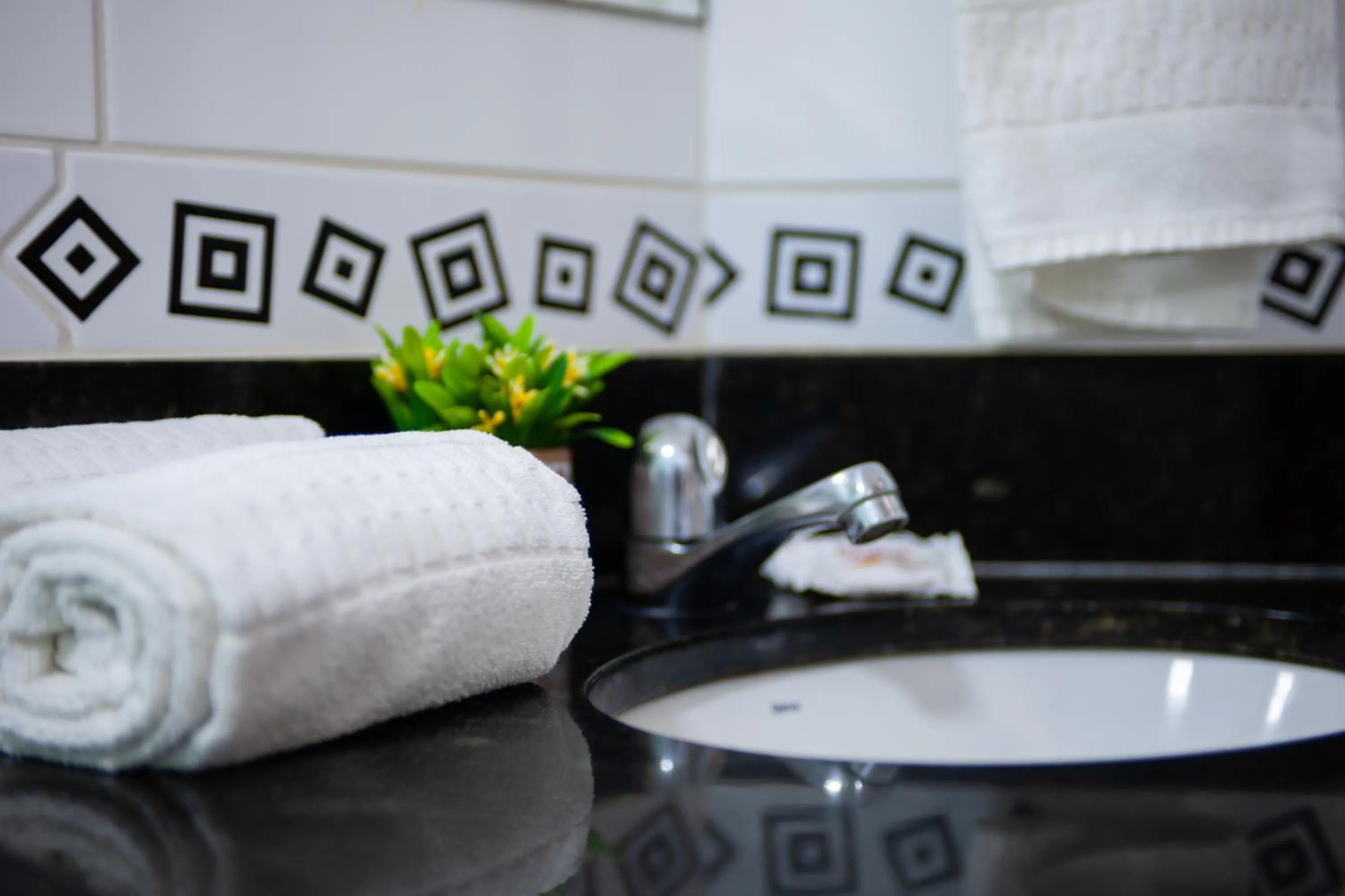 Bathroom in Hotel Olympia