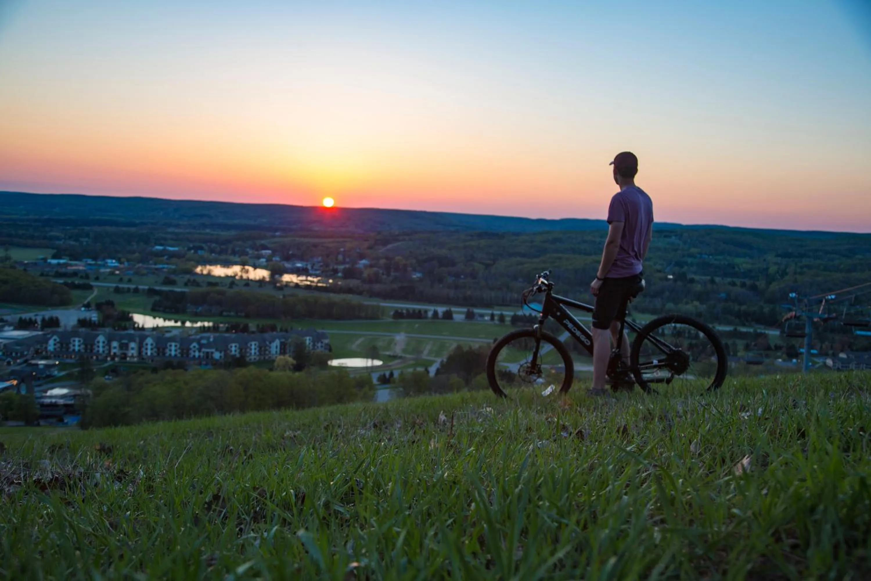 Cycling in Boyne Mountain Resort