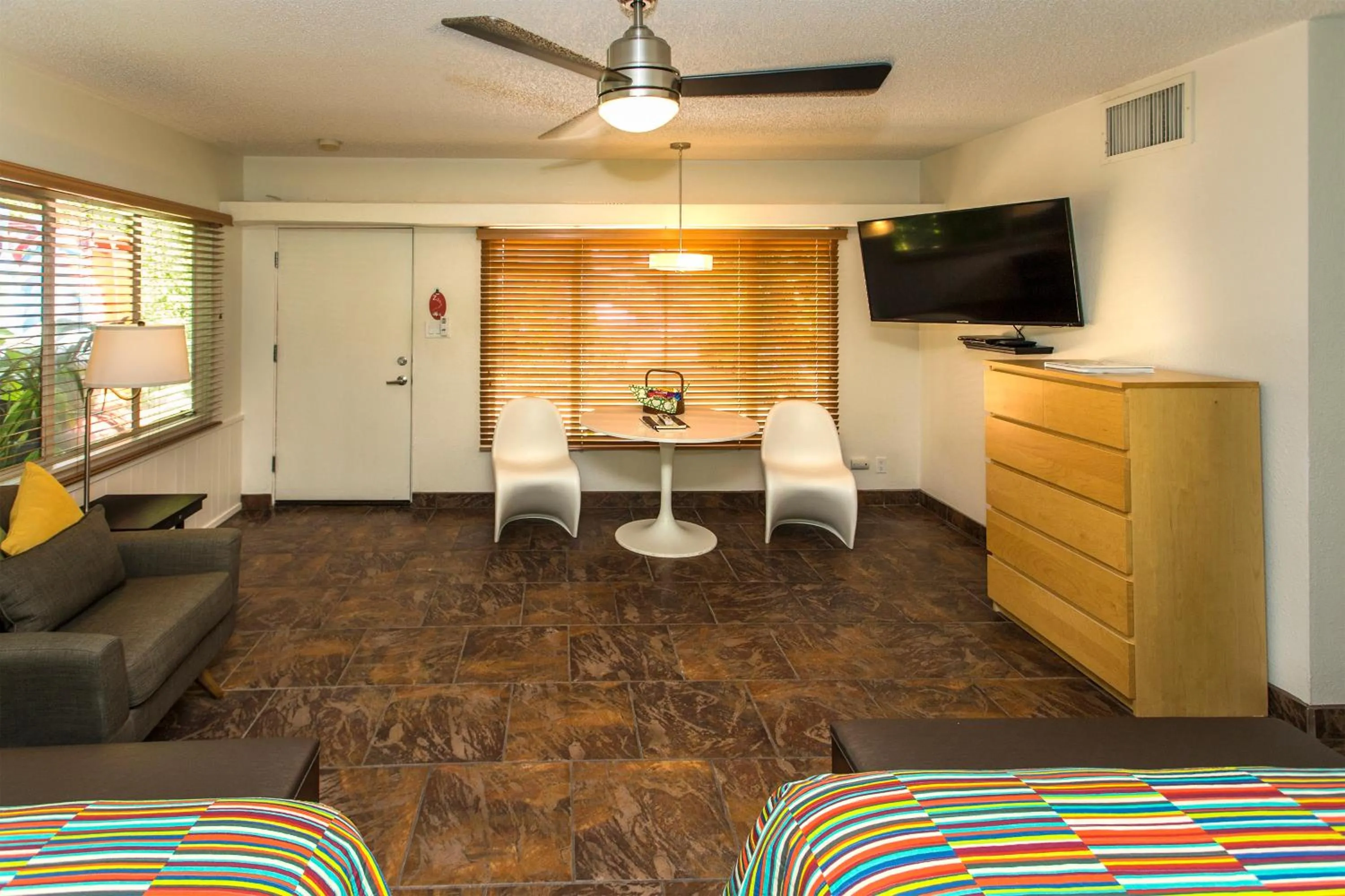 Seating area in Desert Riviera Hotel